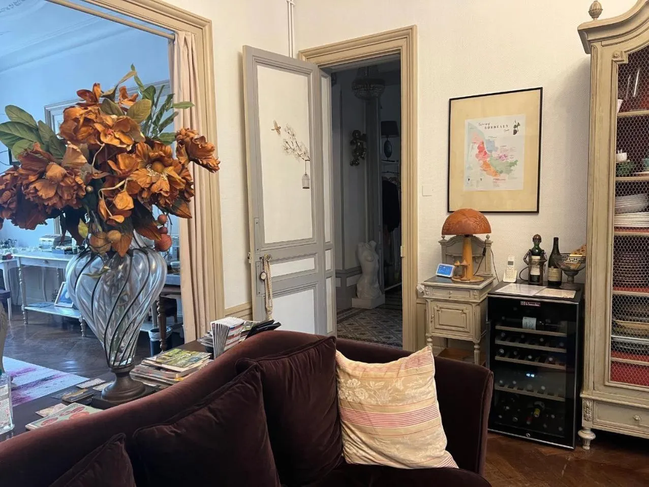 Living room in Les Tuileries de Chanteloup