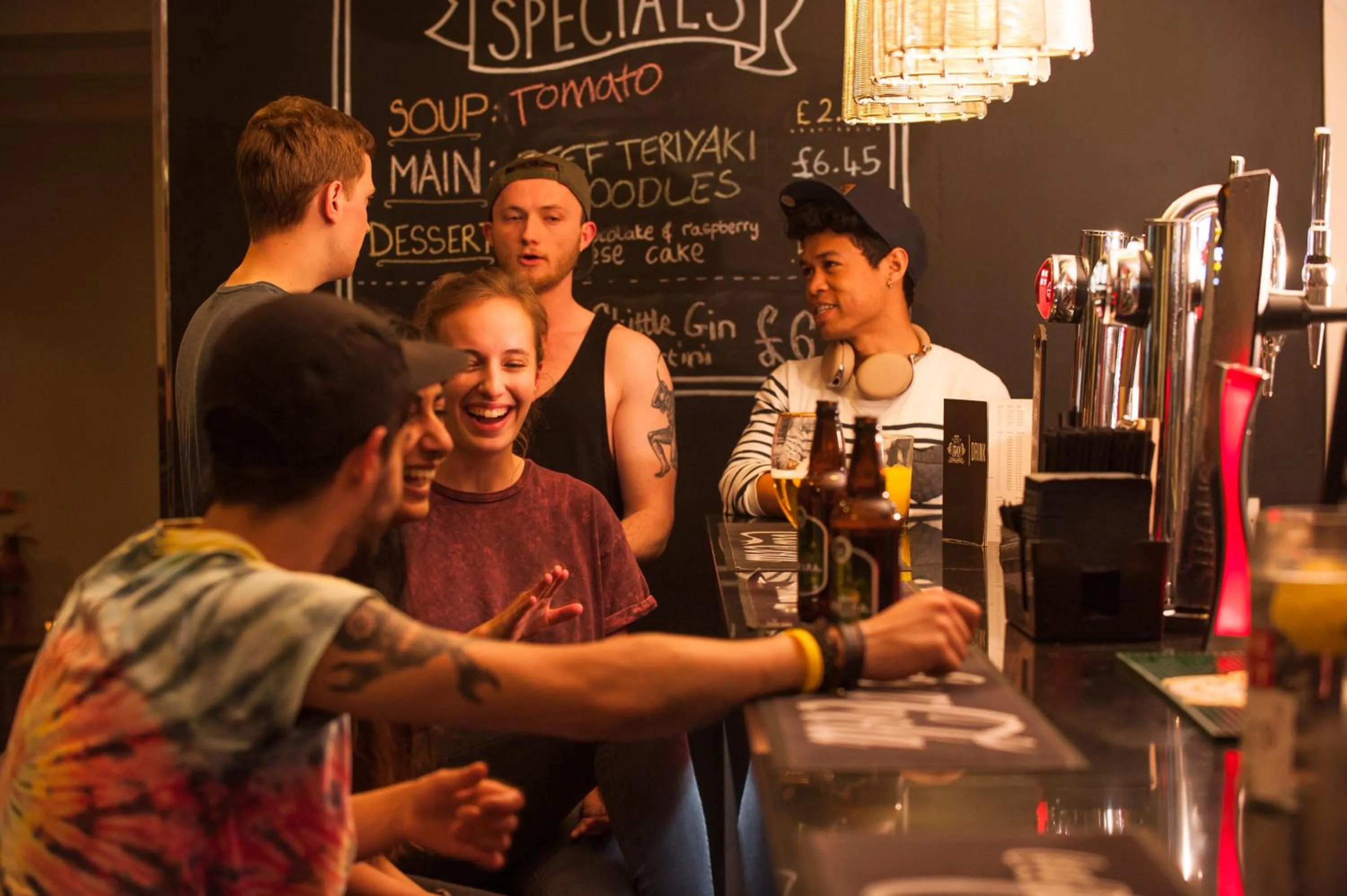 Lounge or bar, Lounge/Bar in Smart City Hostels by Safestay, Edinburgh