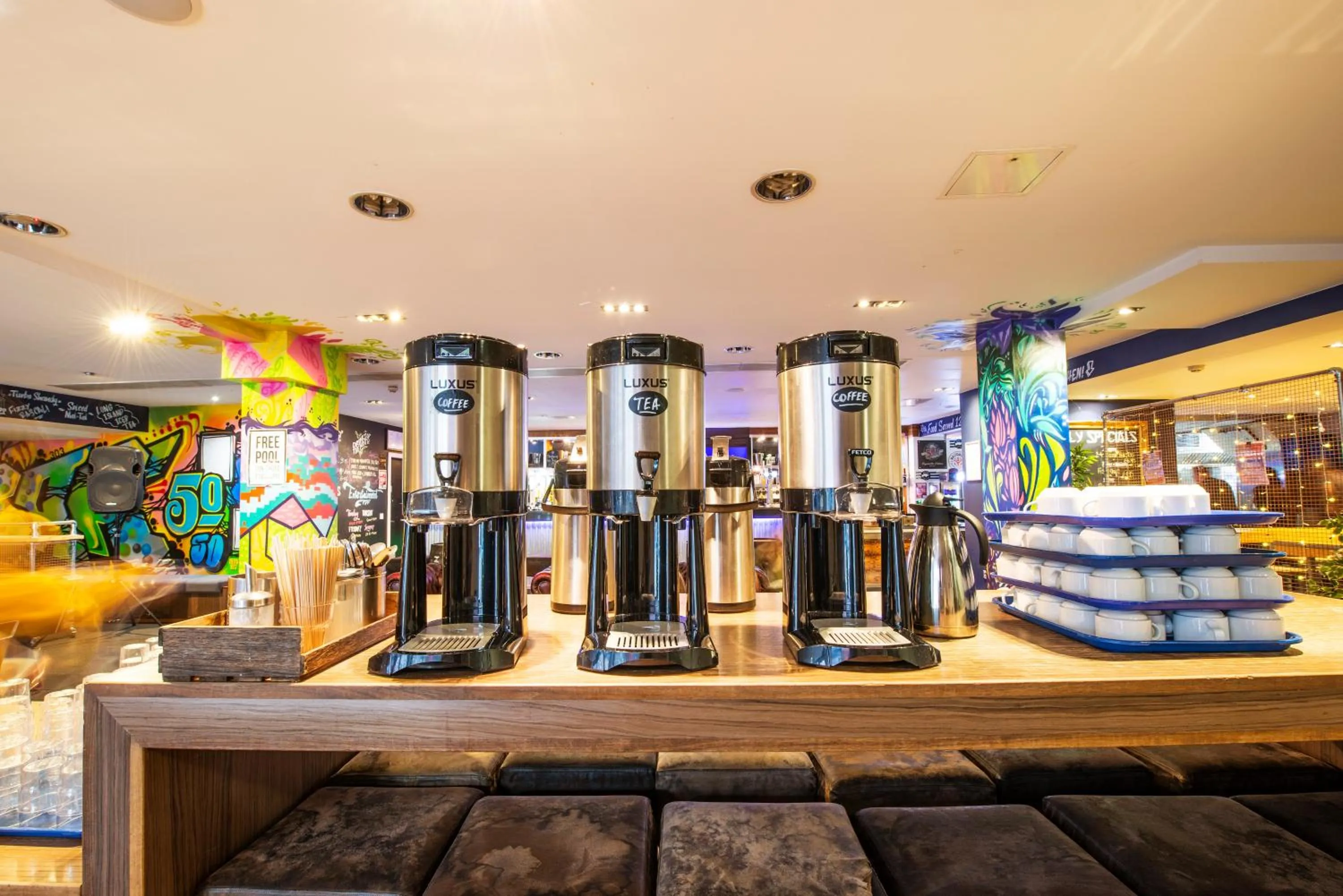 Coffee/tea facilities in Smart City Hostels by Safestay, Edinburgh