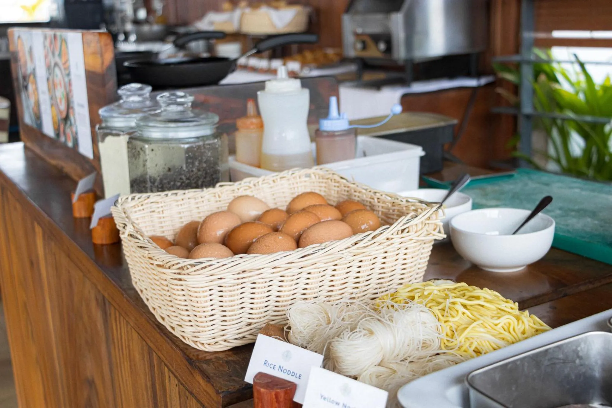 Continental breakfast in Penh House Hotel
