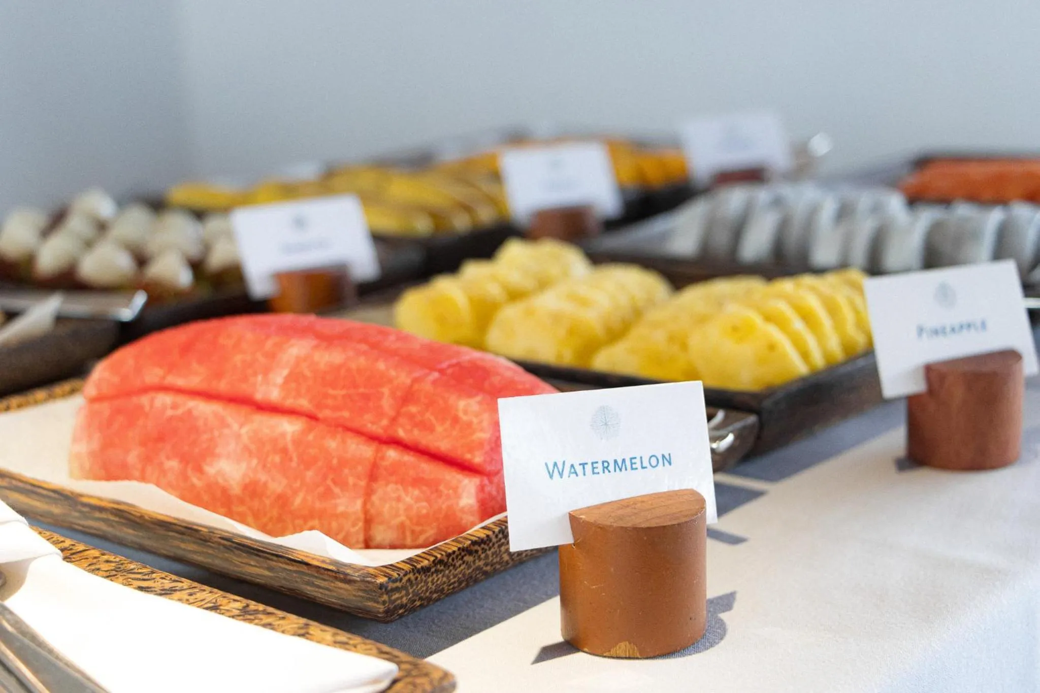 Buffet breakfast in Penh House Hotel