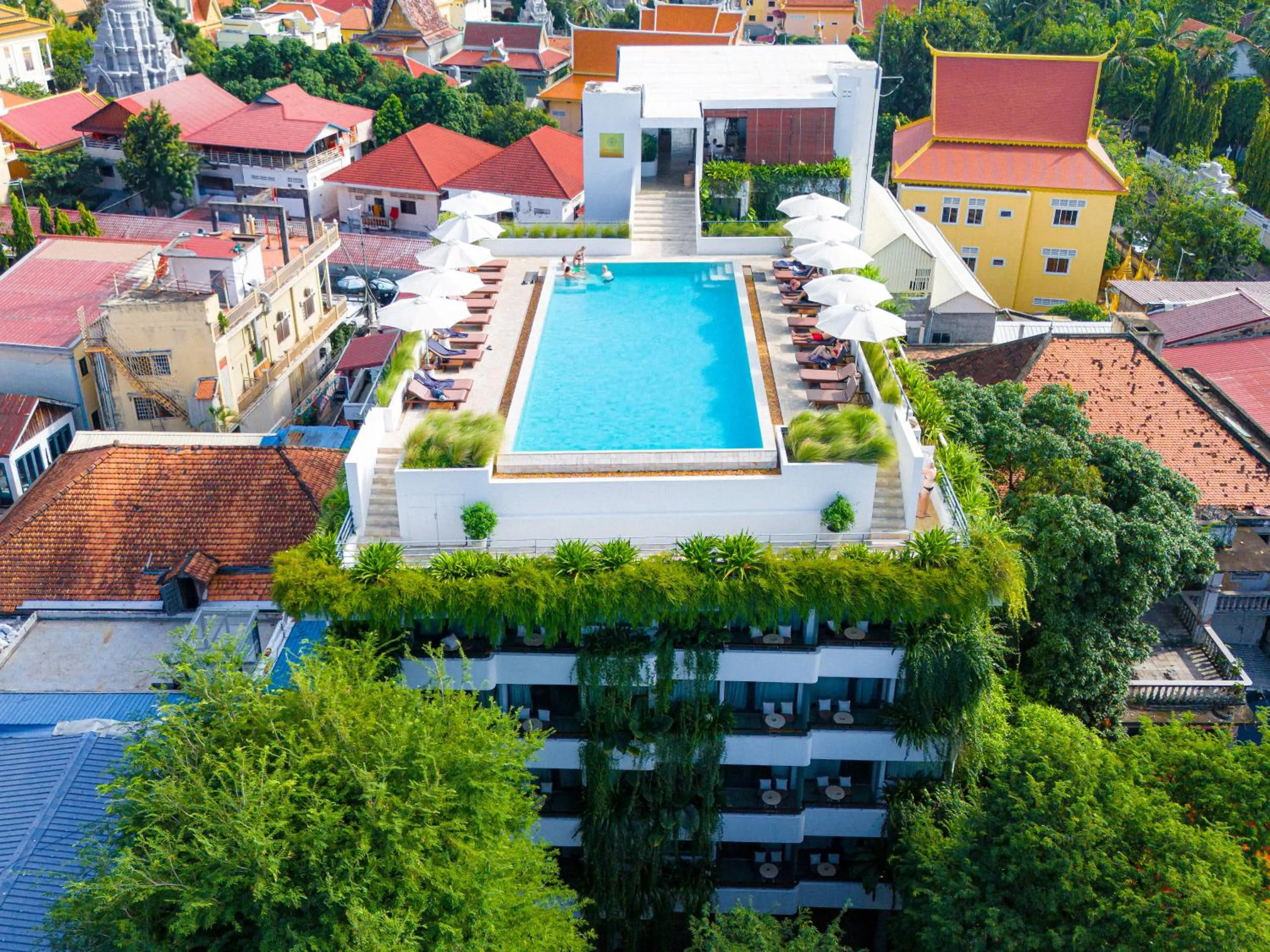 Property building in Penh House Hotel