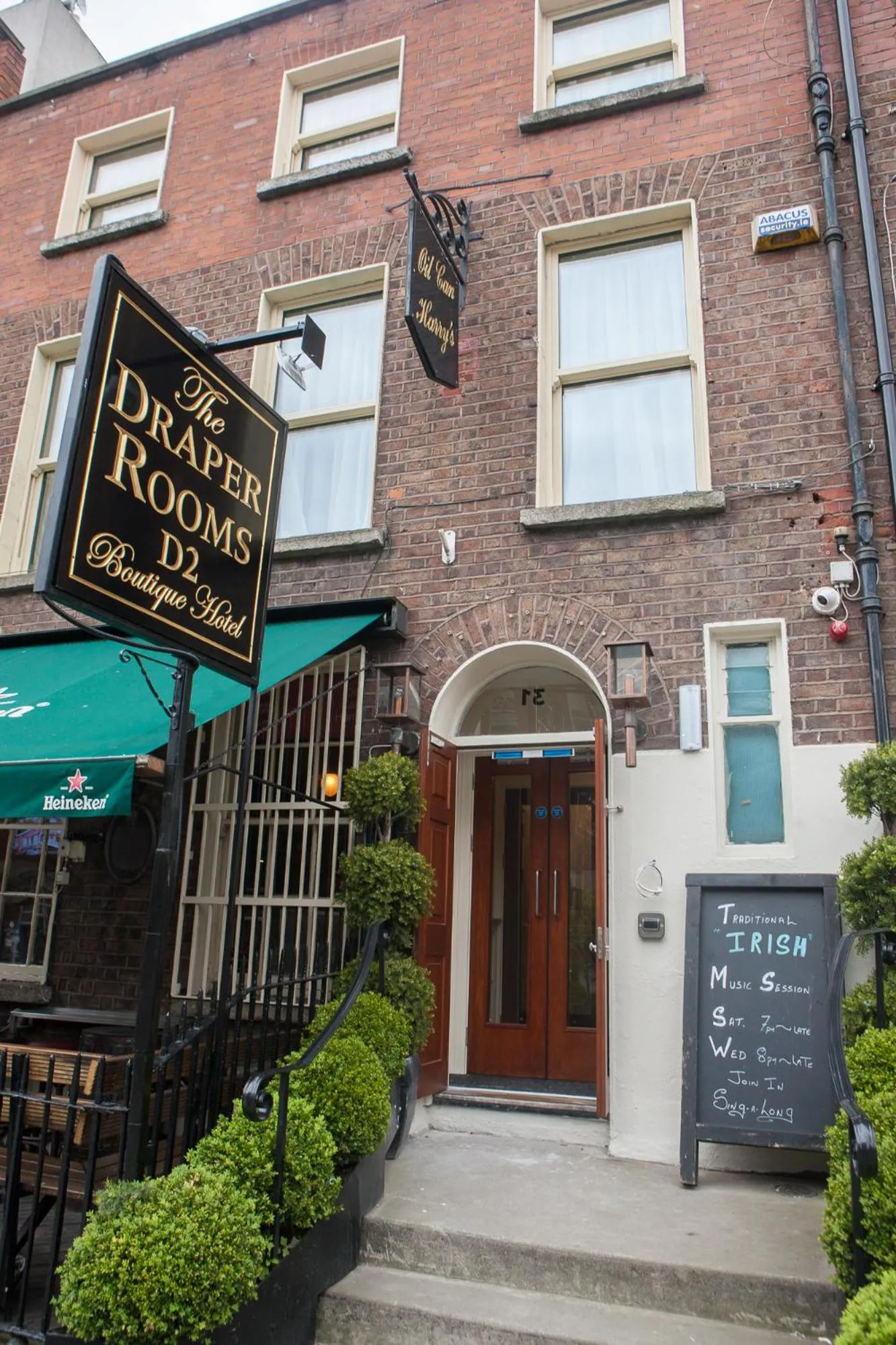 Facade/entrance in The Draper Rooms