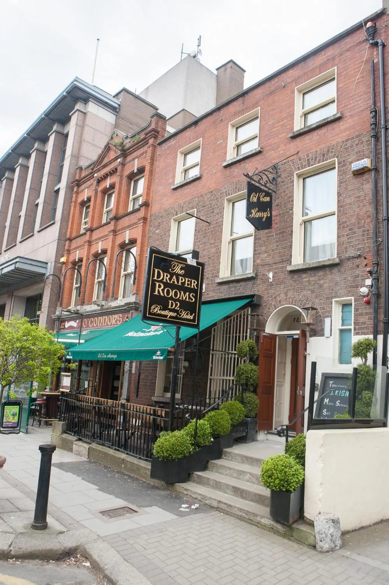 Facade/entrance in The Draper Rooms