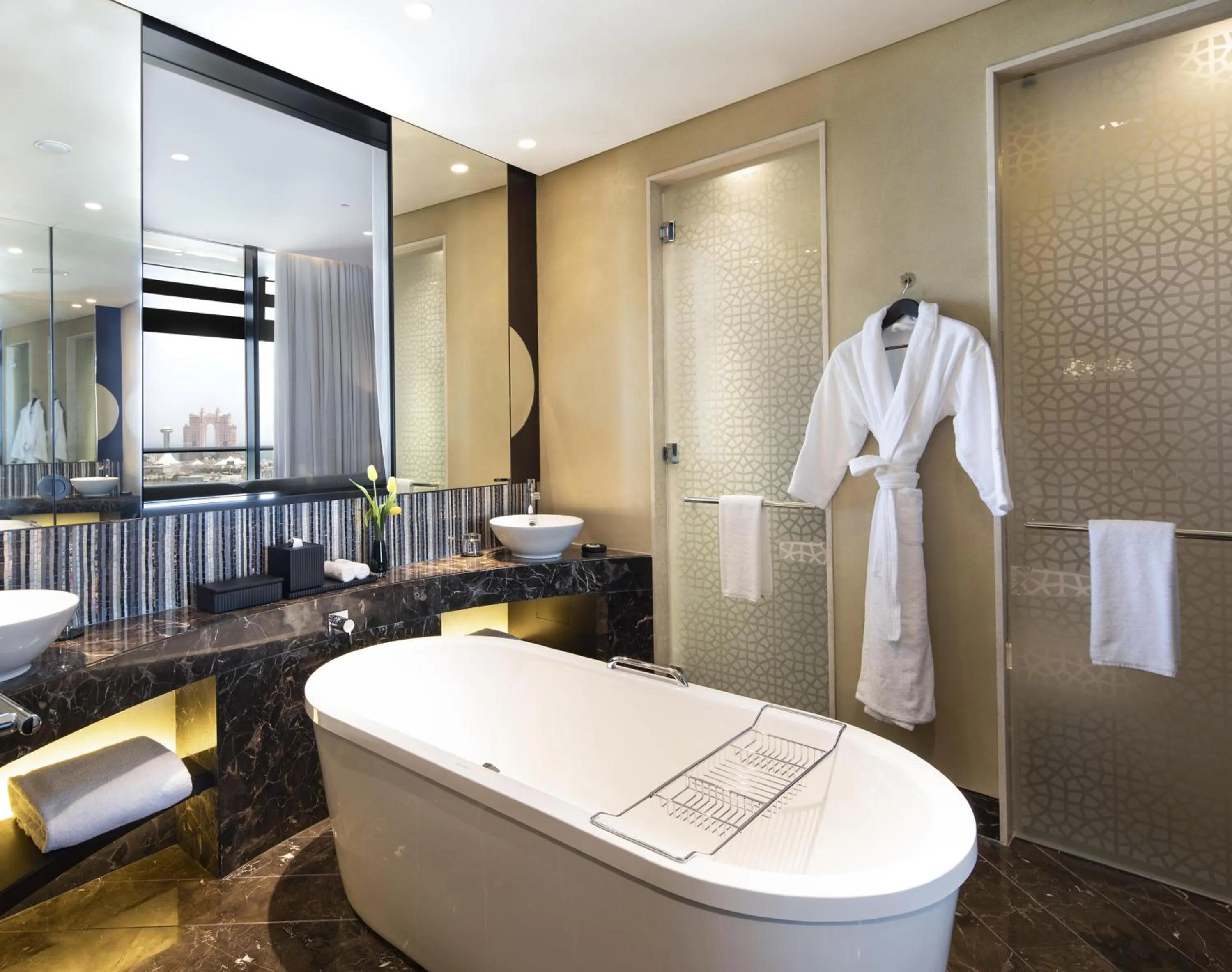 Bathroom in Grand Hyatt Abu Dhabi Hotel & Residences Emirates Pearl