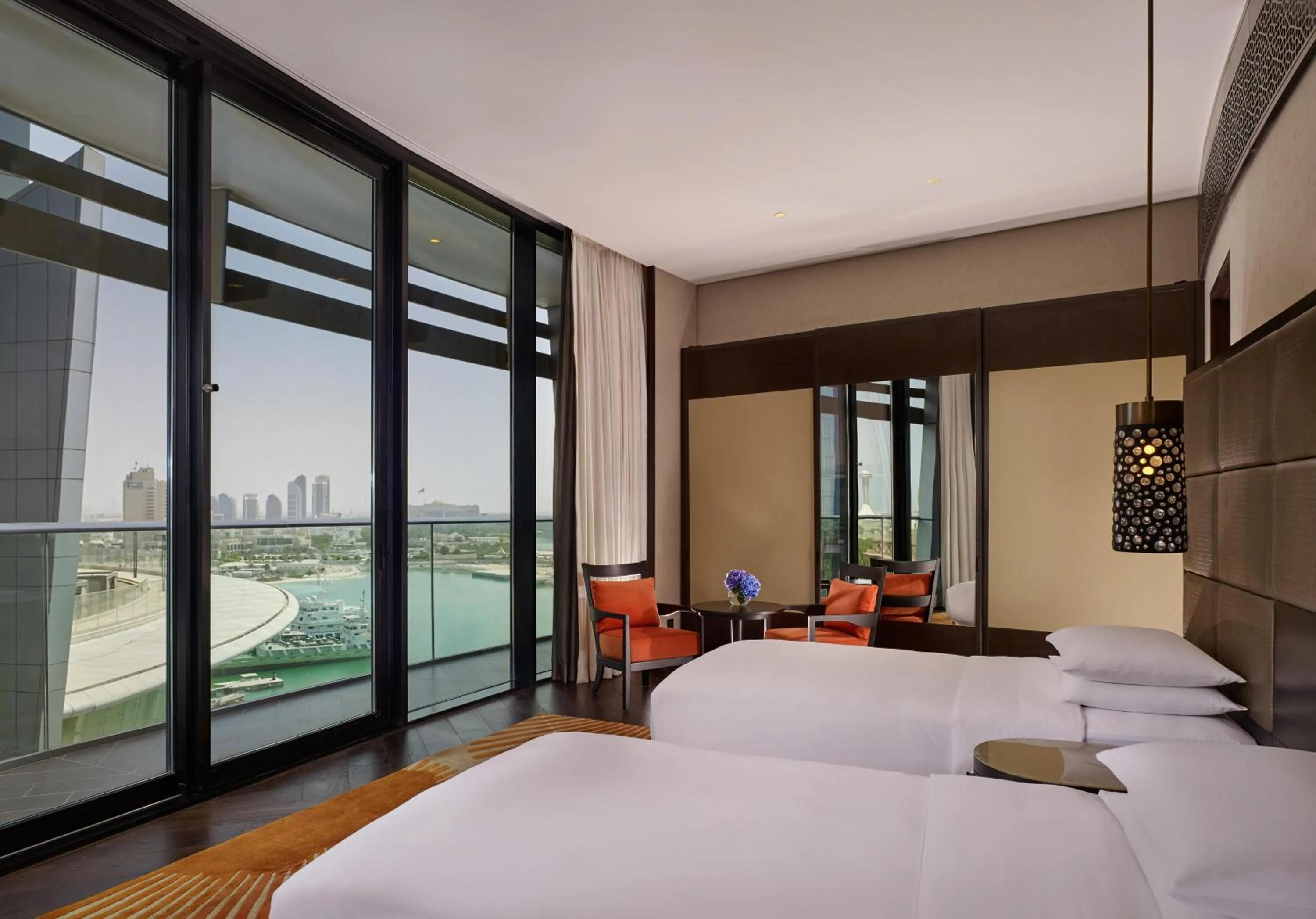 Bedroom, Bed in Grand Hyatt Abu Dhabi Hotel & Residences Emirates Pearl