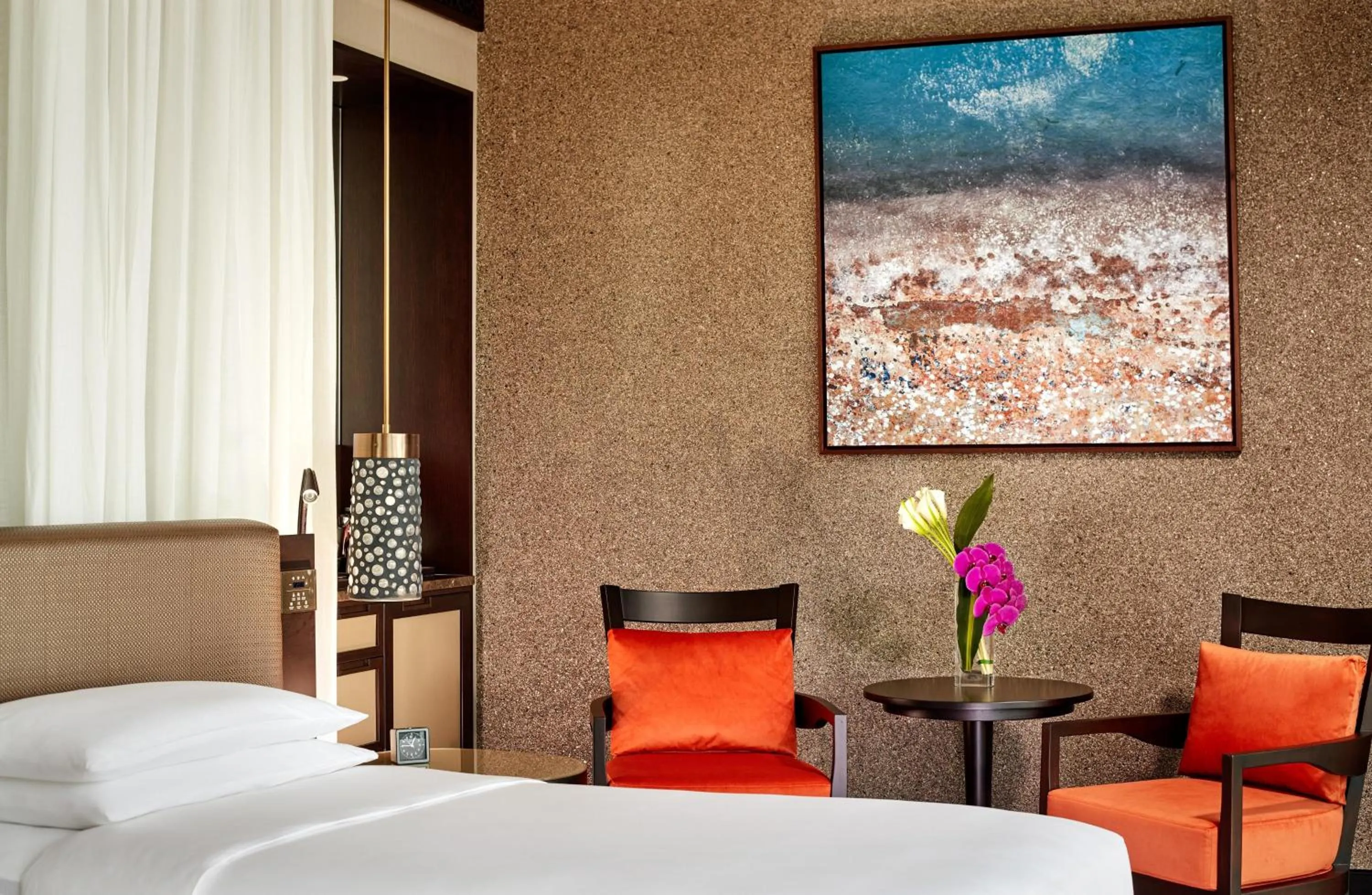 Bedroom, Bed in Grand Hyatt Abu Dhabi Hotel & Residences Emirates Pearl