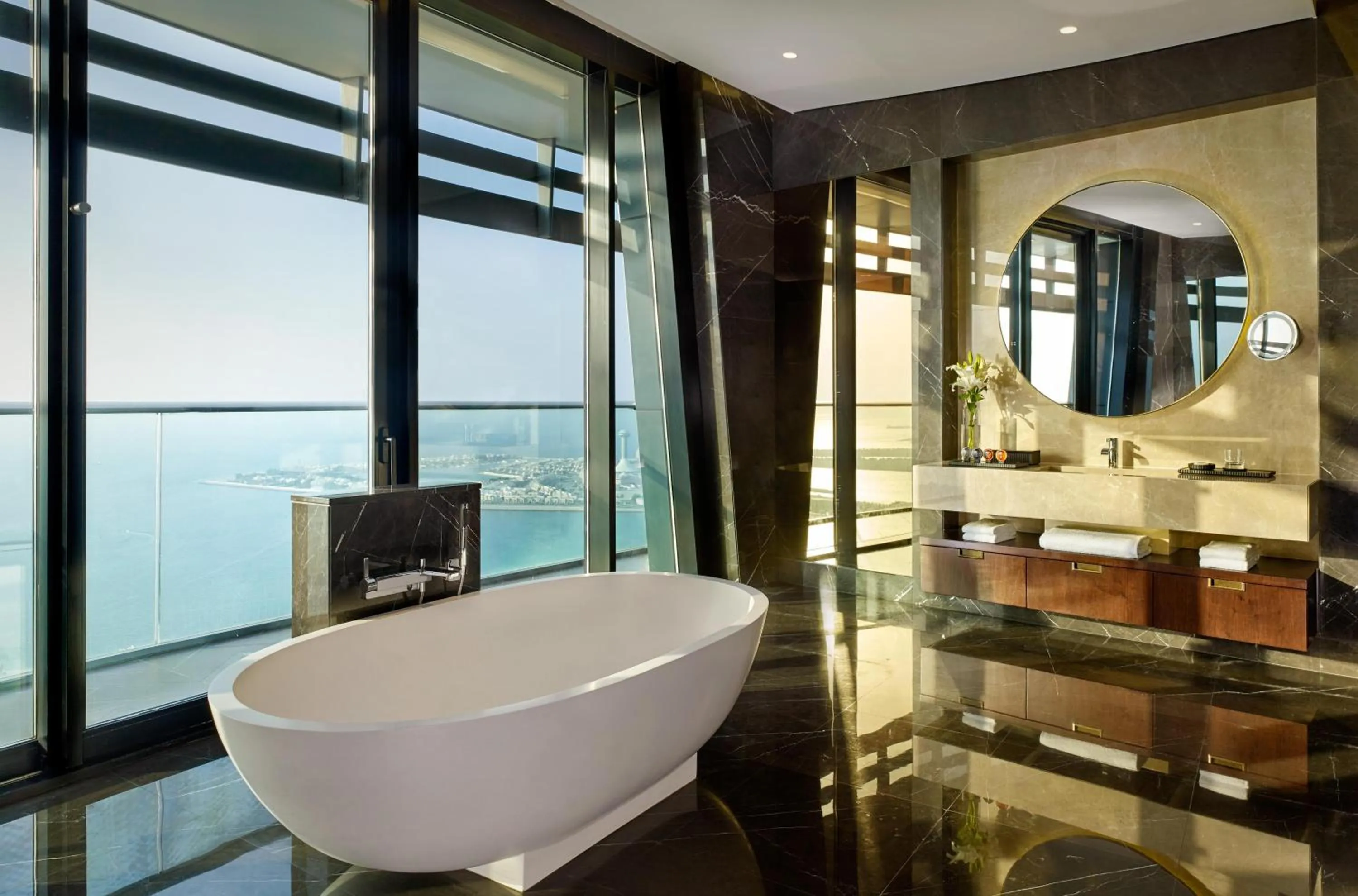 Bathroom in Grand Hyatt Abu Dhabi Hotel & Residences Emirates Pearl
