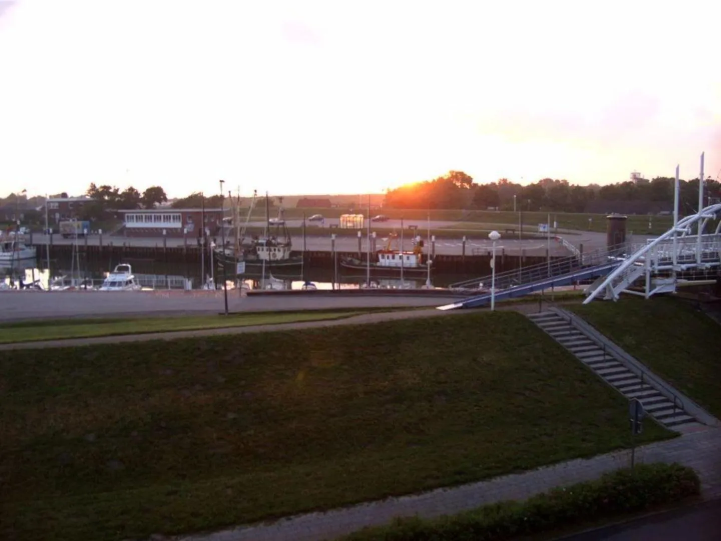 Landmark view in Vier Jahreszeiten Bensersiel