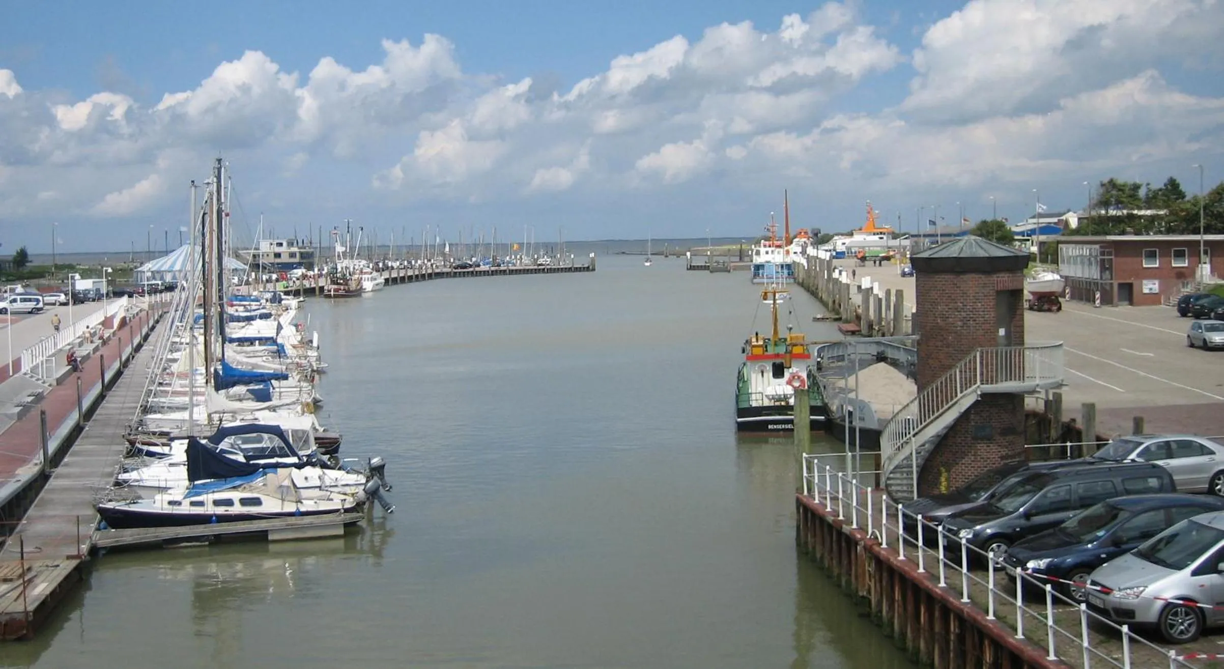 Landmark view in Vier Jahreszeiten Bensersiel