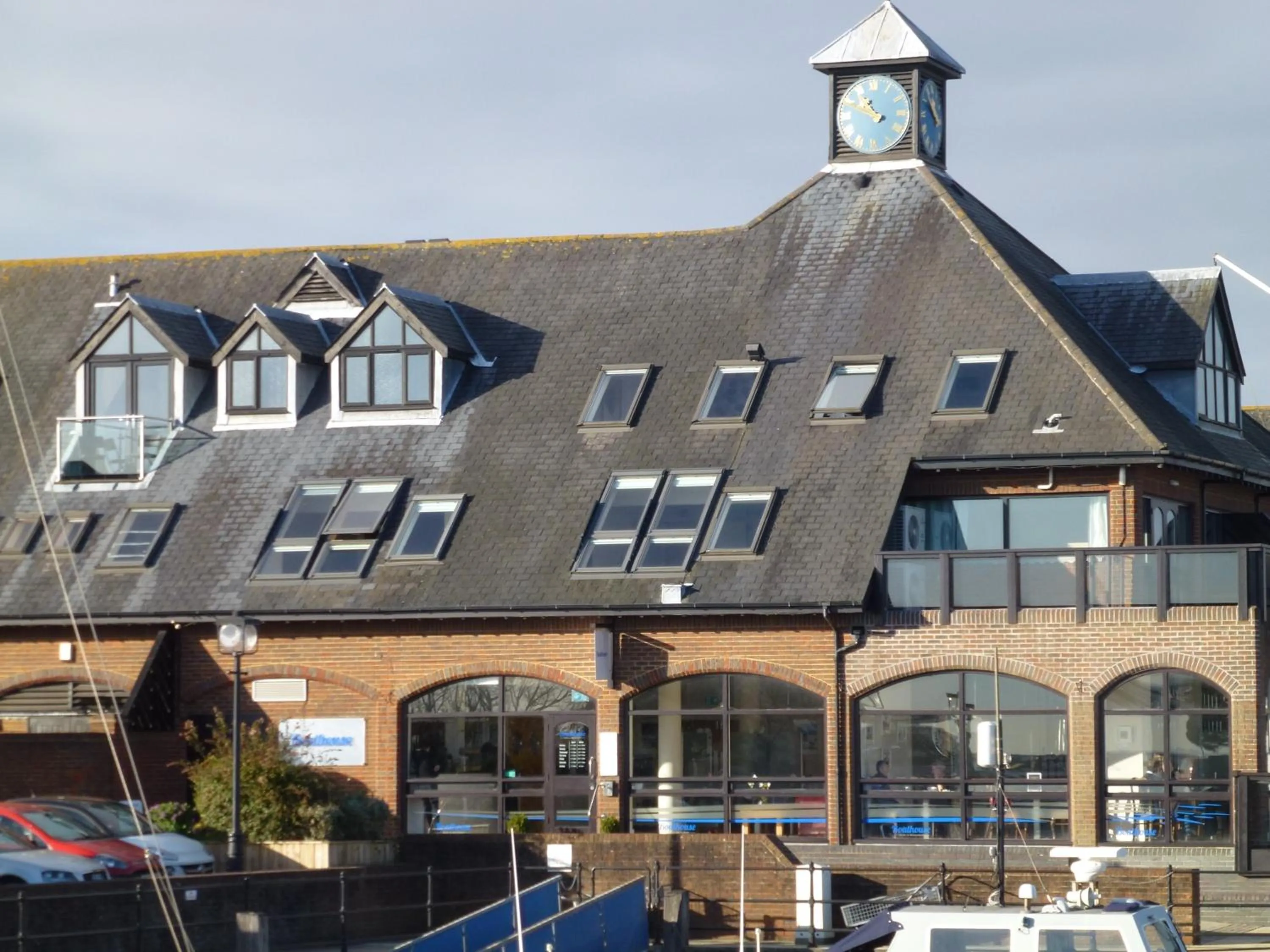 Property building in Boathouse Hotel