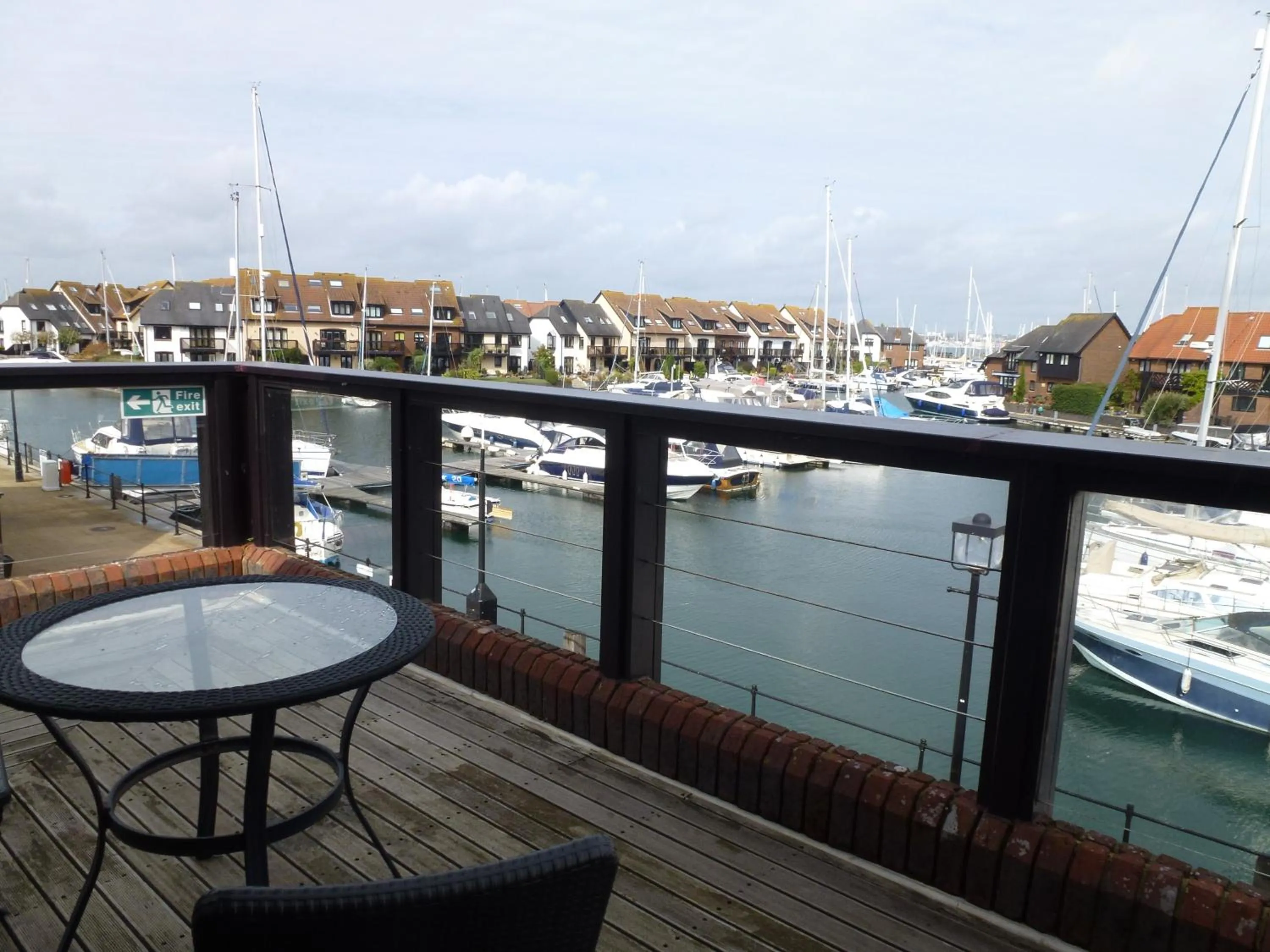 Balcony/Terrace in Boathouse Hotel