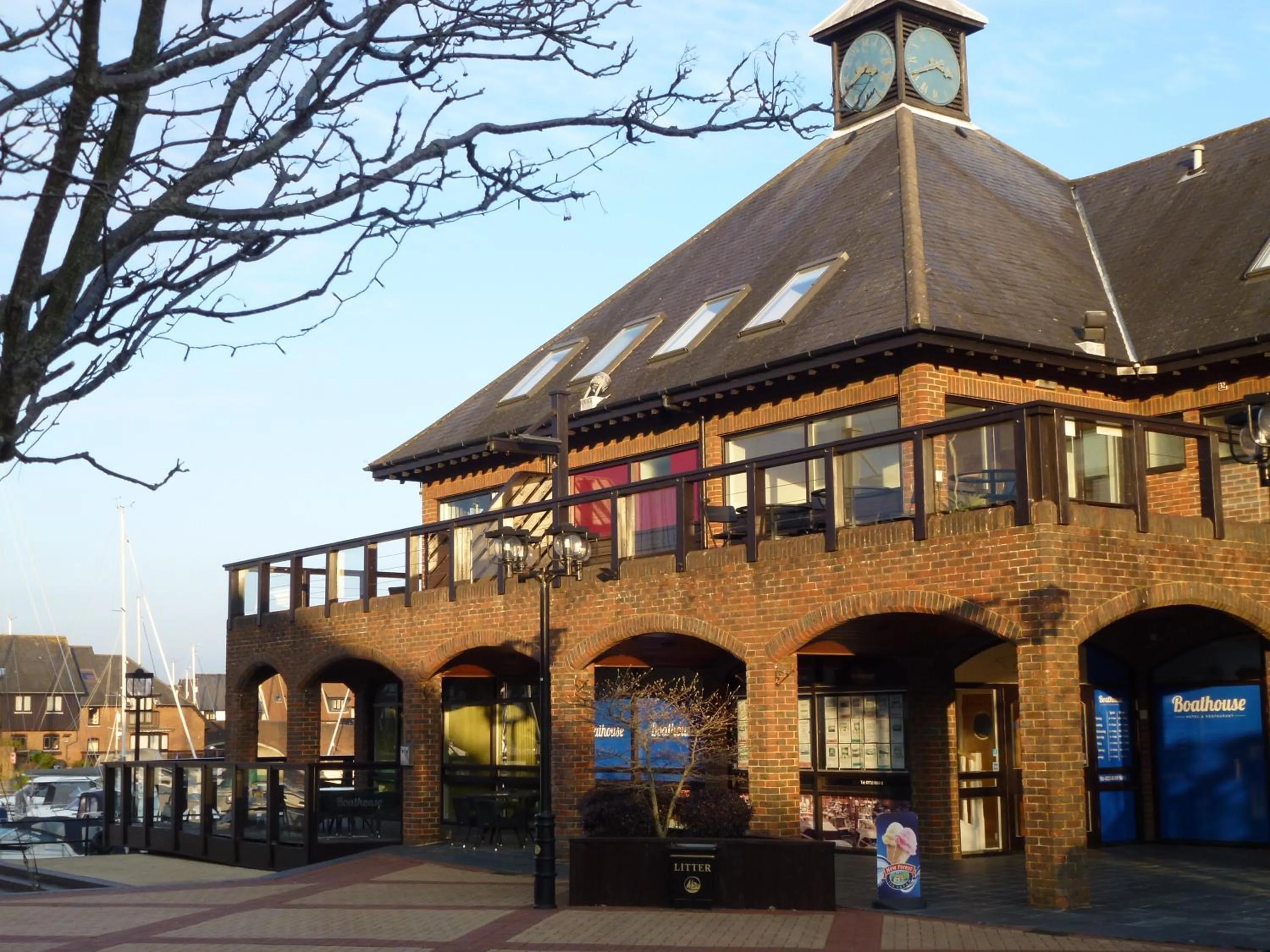 Property building in Boathouse Hotel