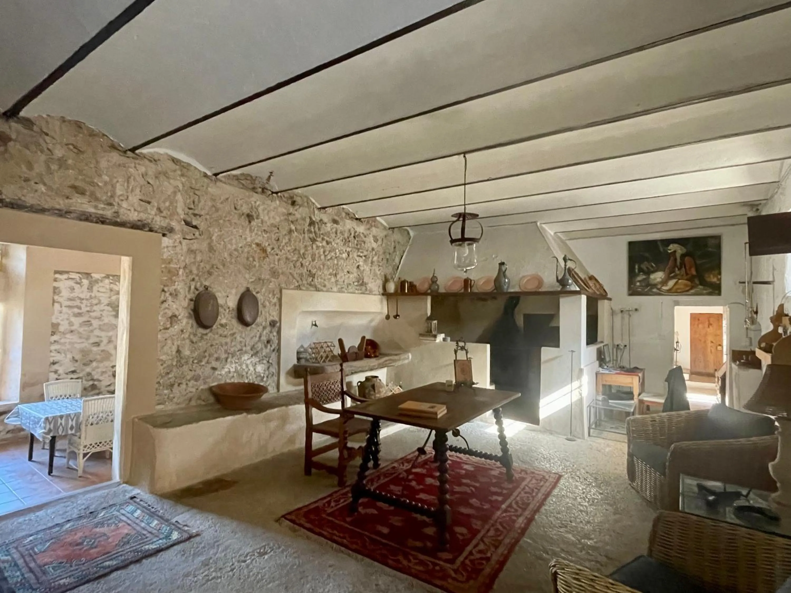 Living room in Finca Son Pont