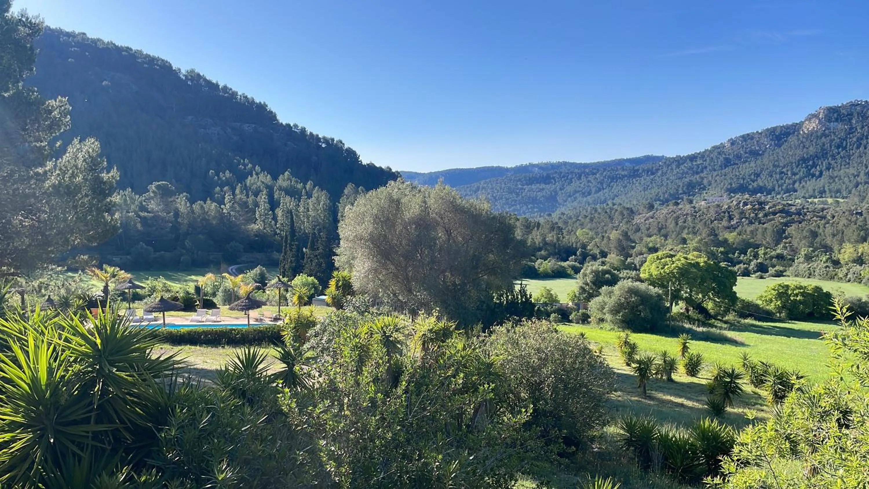 Mountain view in Finca Son Pont