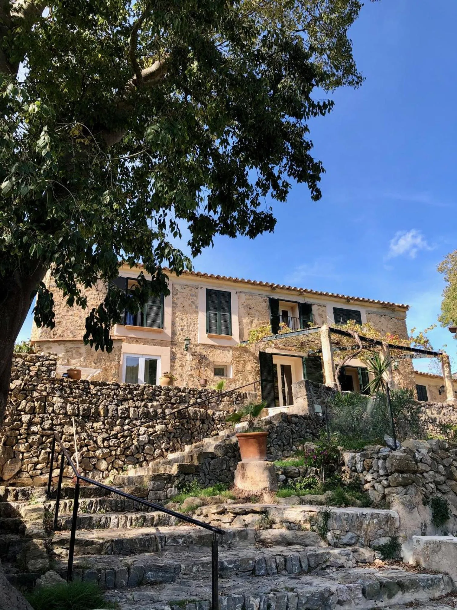 Facade/entrance in Finca Son Pont