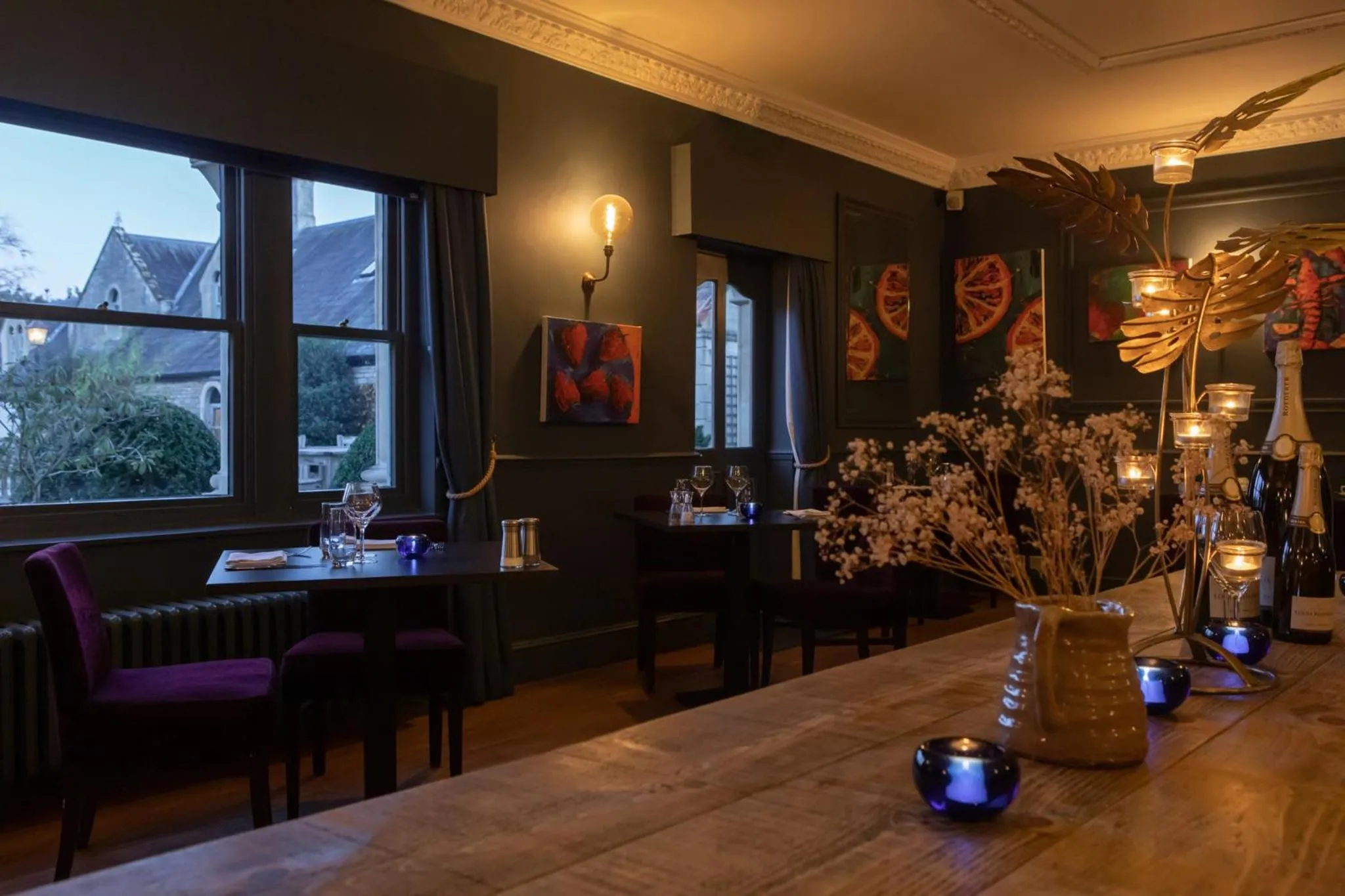 Dining area in Beechfield House