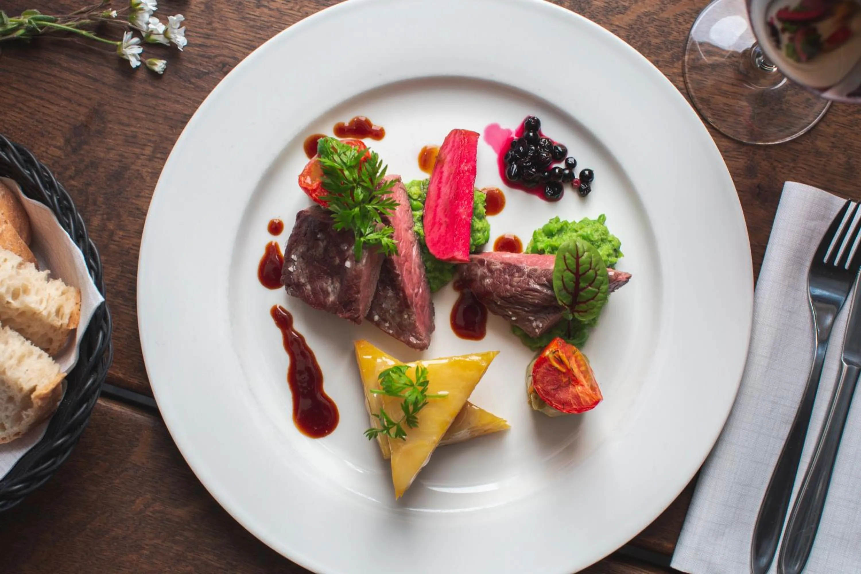 Food close-up in Hotel Icefiord