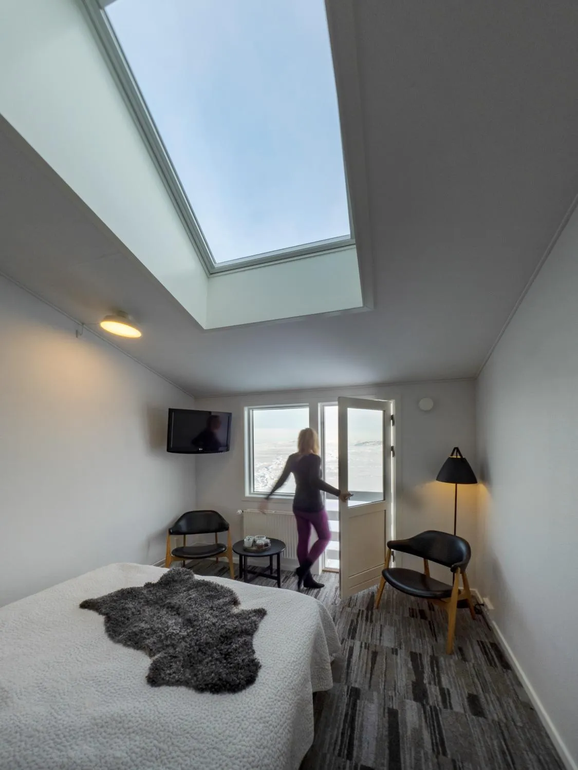 Photo of the whole room, Bed in Hotel Icefiord