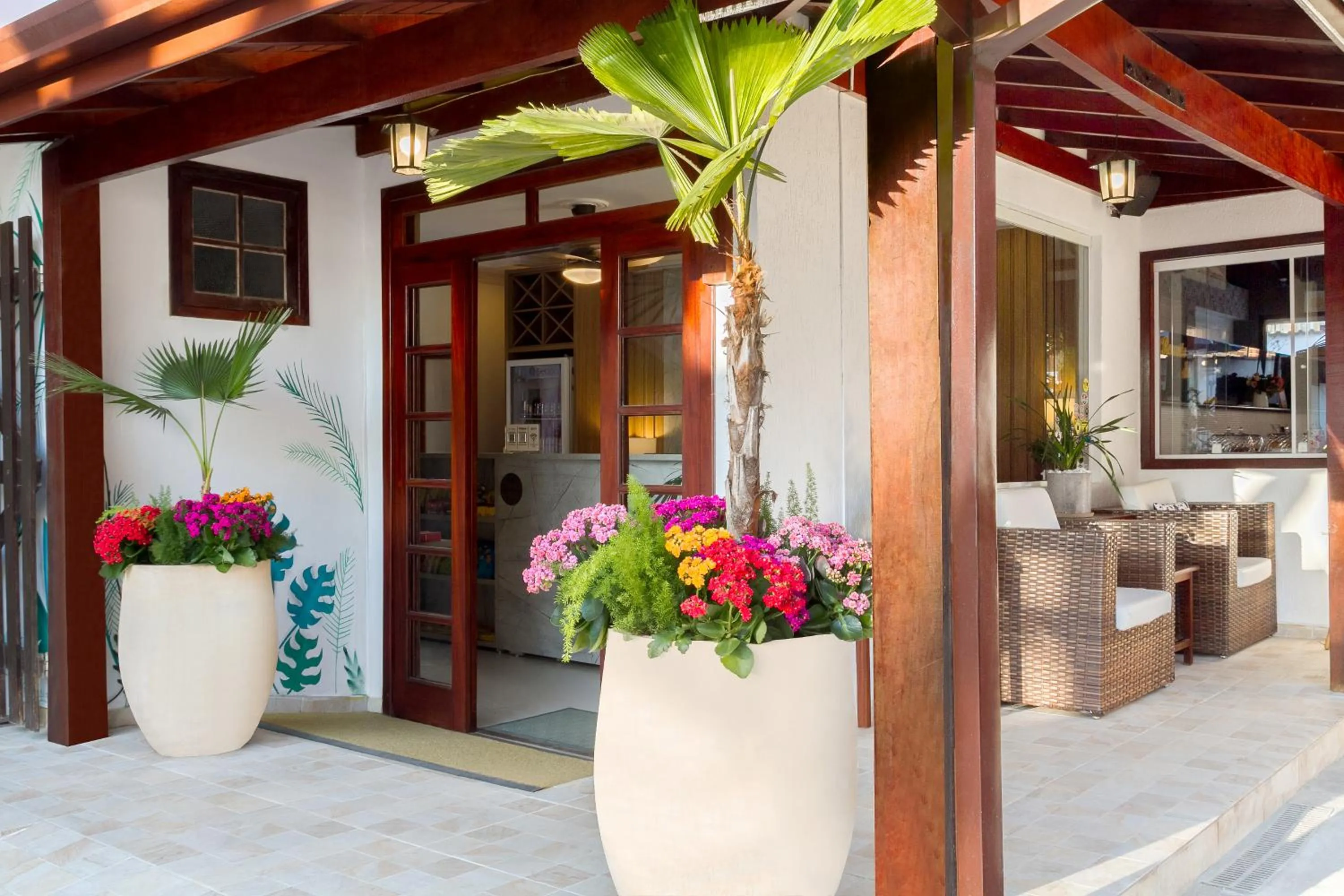 Lobby or reception in Pousada Recanto do Jabaquara