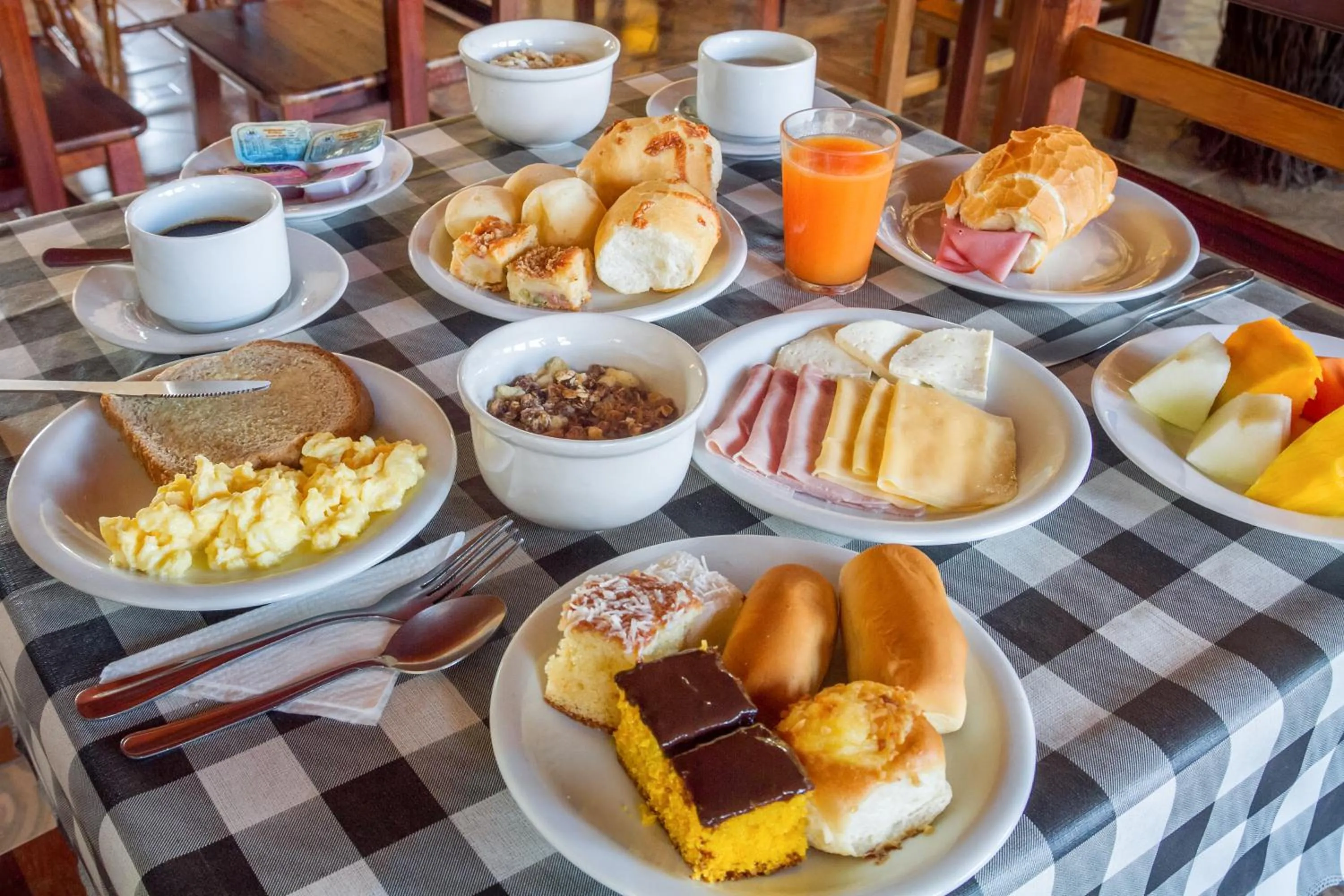 Meals in Pousada Recanto do Jabaquara