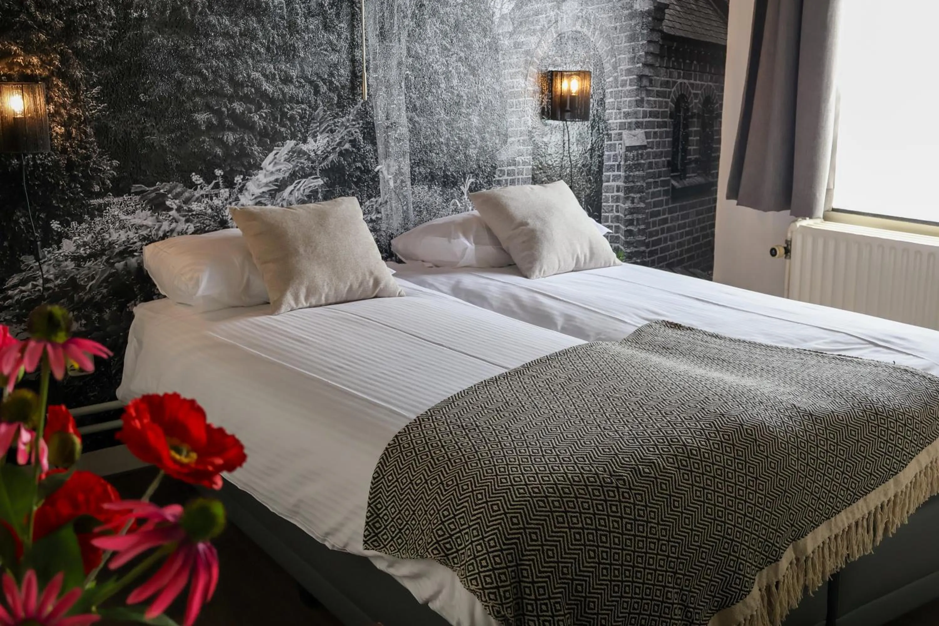 Bed in Hotel de Abdij