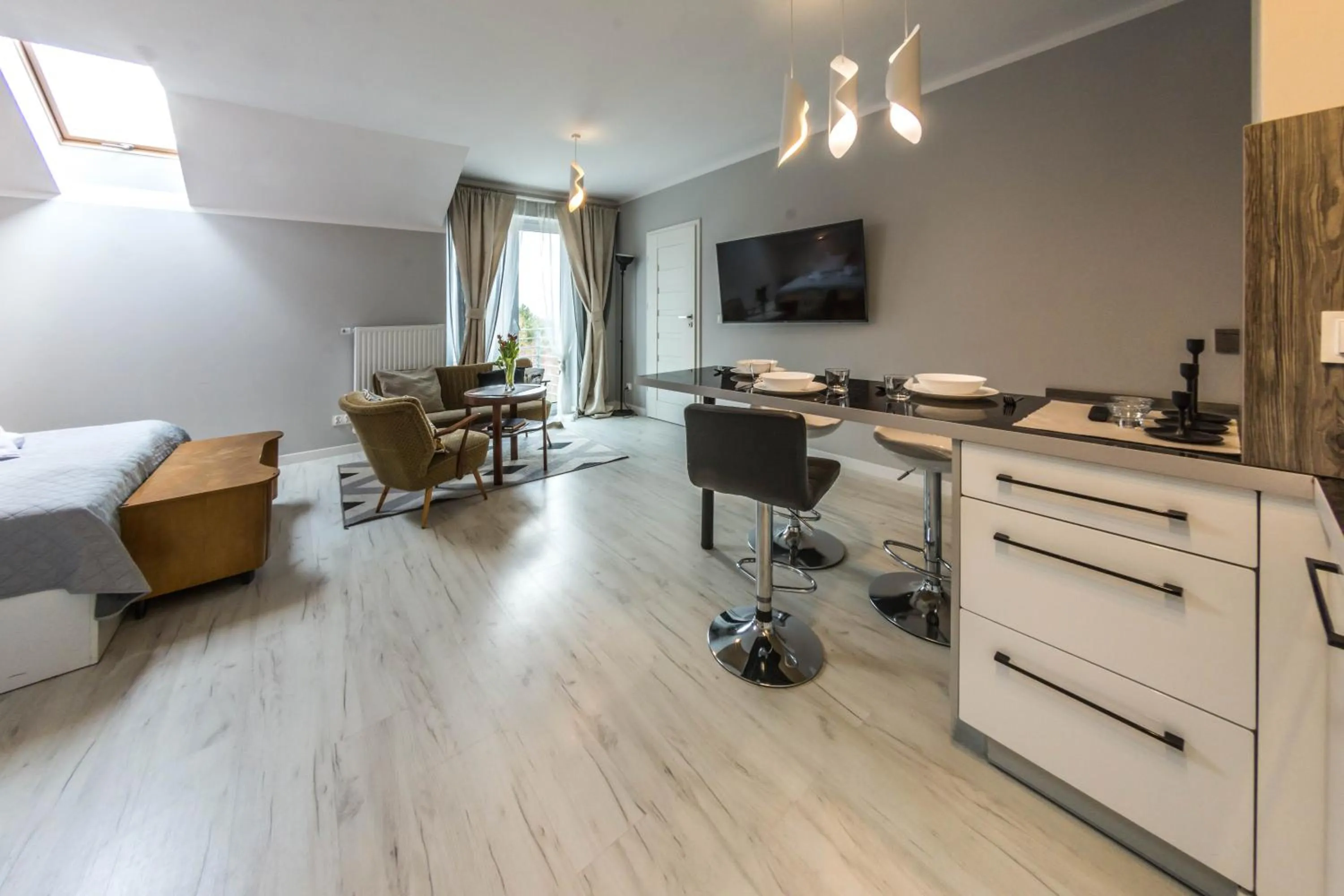 TV and multimedia in Apartamenty Izerskie - ul. Cicha 13H-I