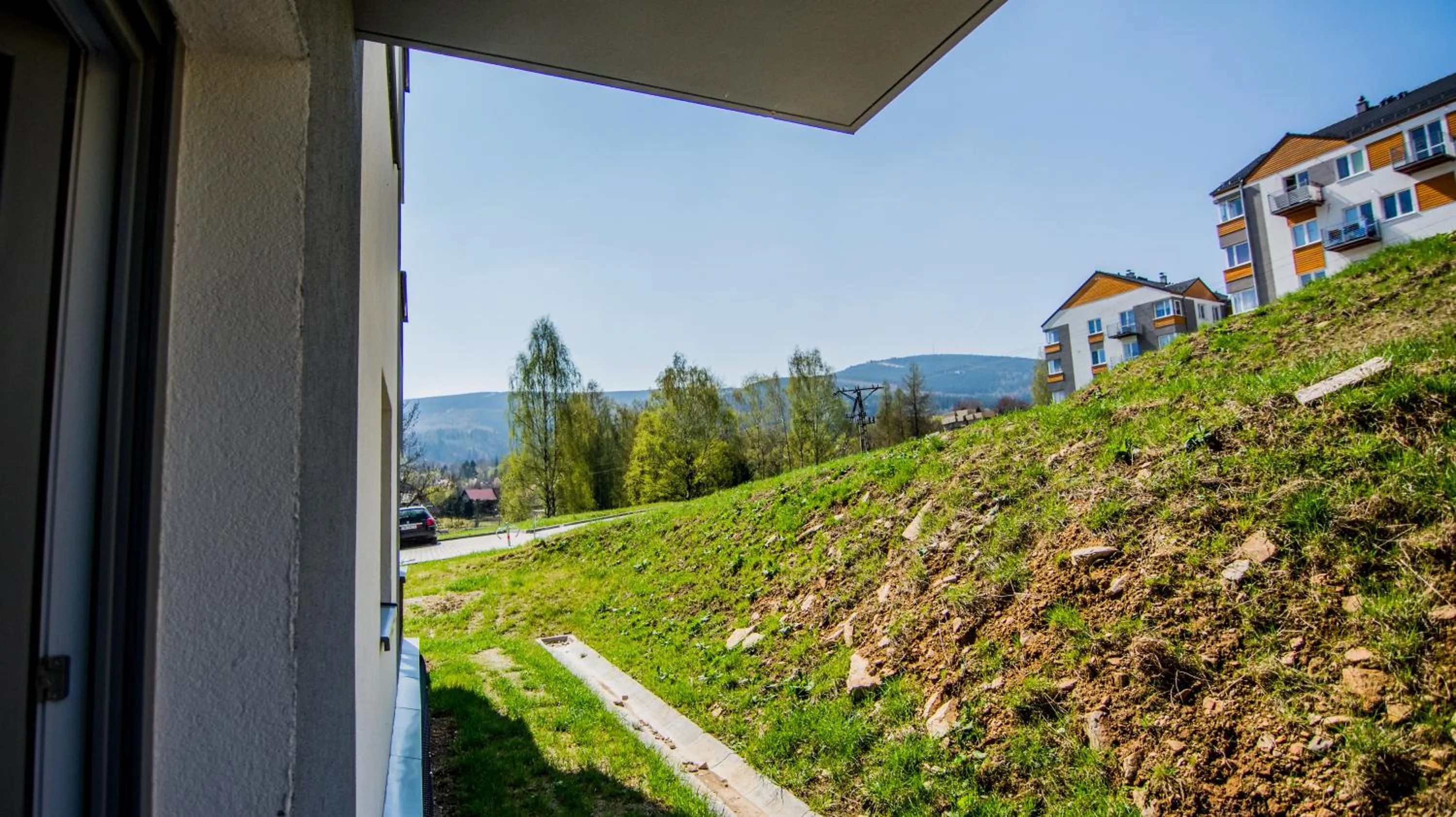 Balcony/Terrace in Apartamenty Izerskie - ul. Cicha 13H-I