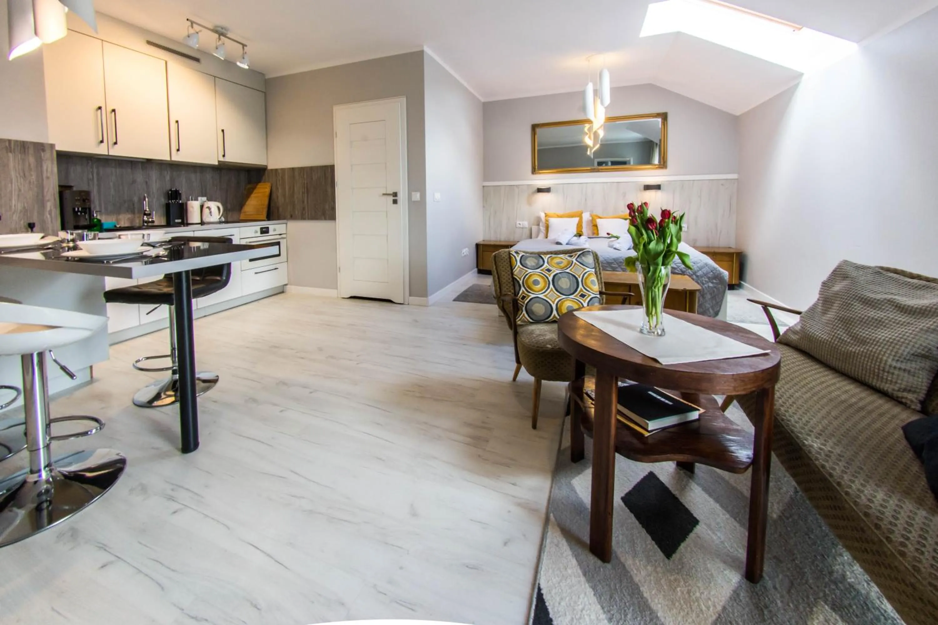 Kitchen or kitchenette in Apartamenty Izerskie - ul. Cicha 13H-I