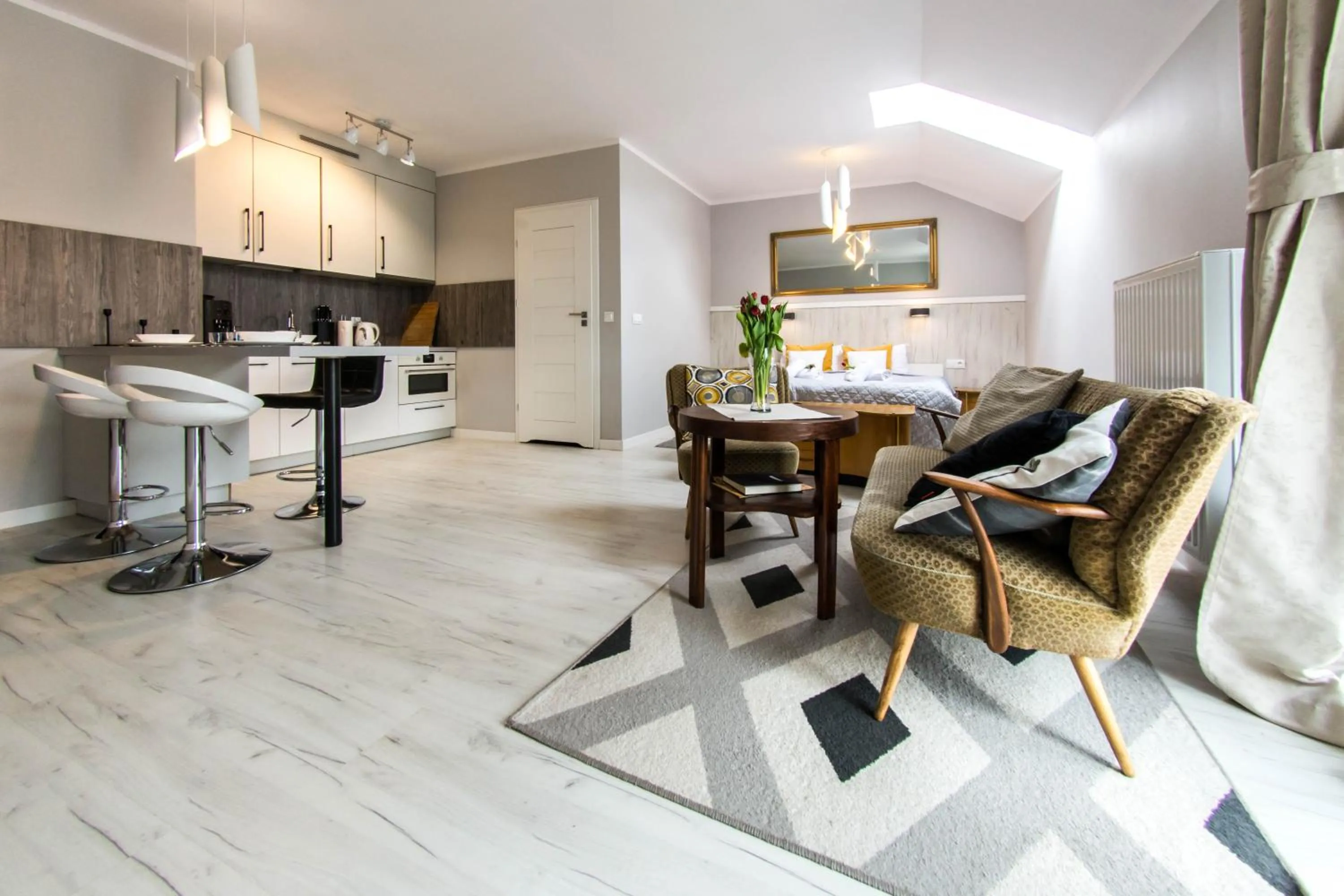 Kitchen or kitchenette in Apartamenty Izerskie - ul. Cicha 13H-I