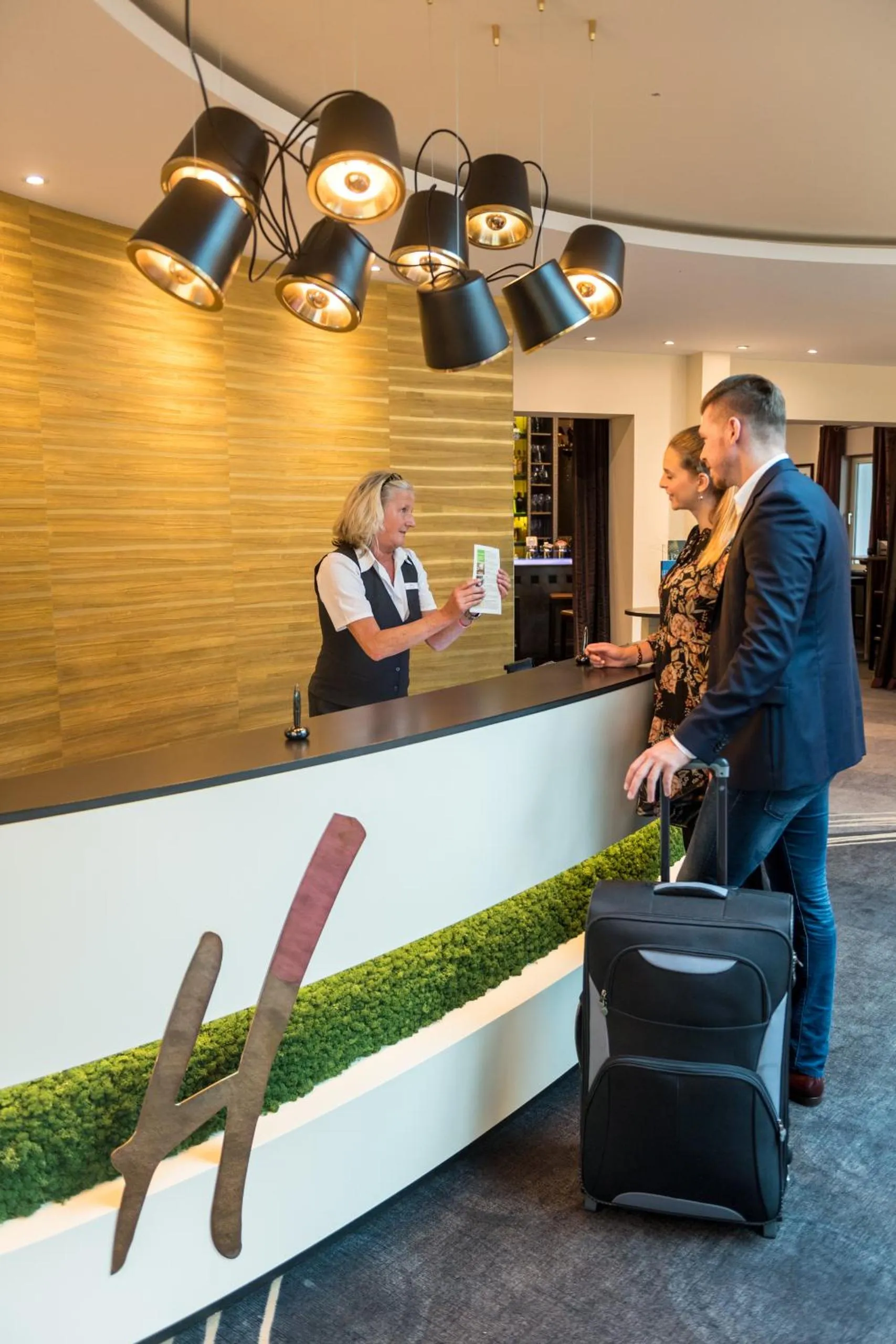 Lobby or reception in Hotel Heinz