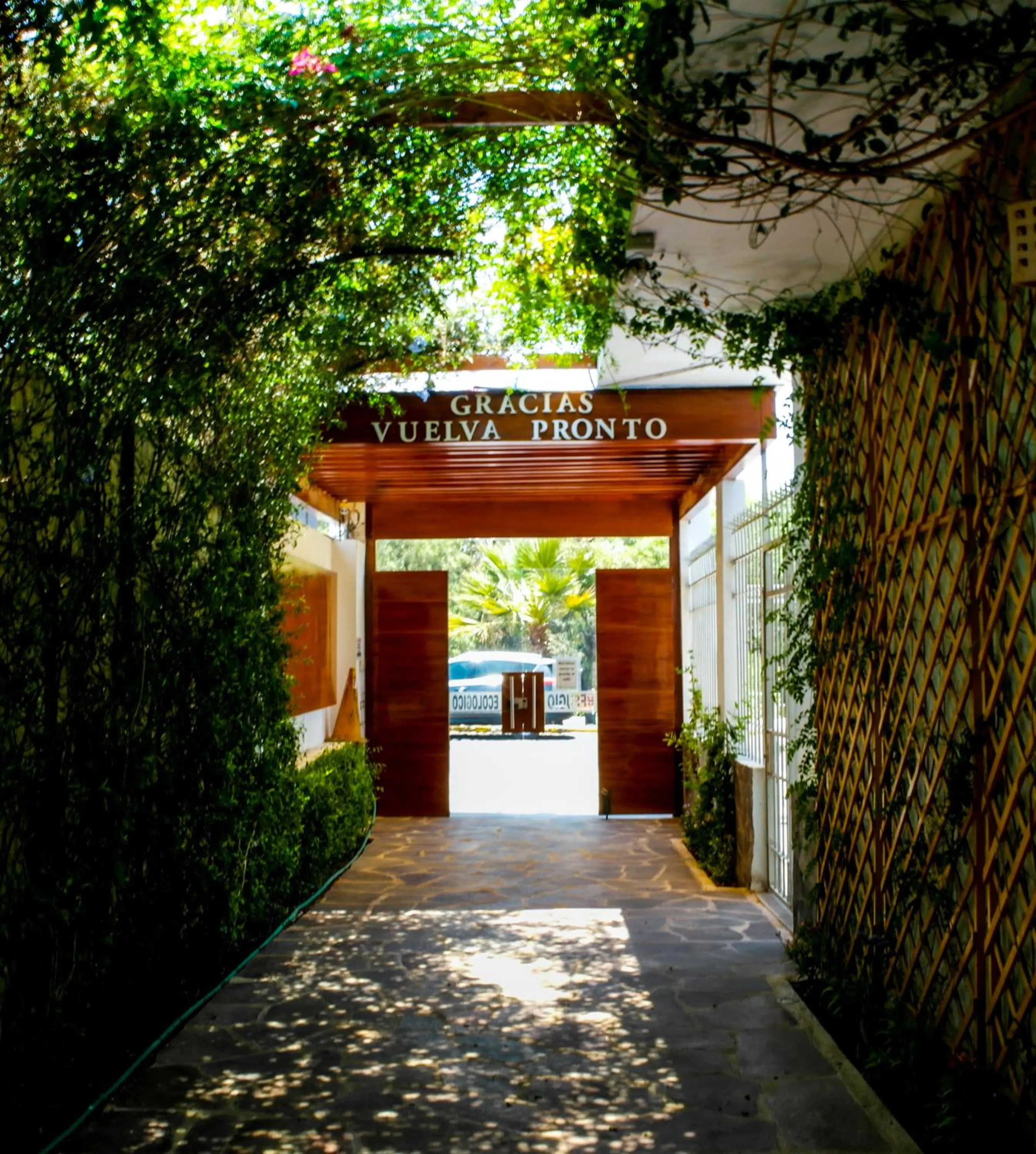 Decorative detail in Refugio Ecológico Arequipa