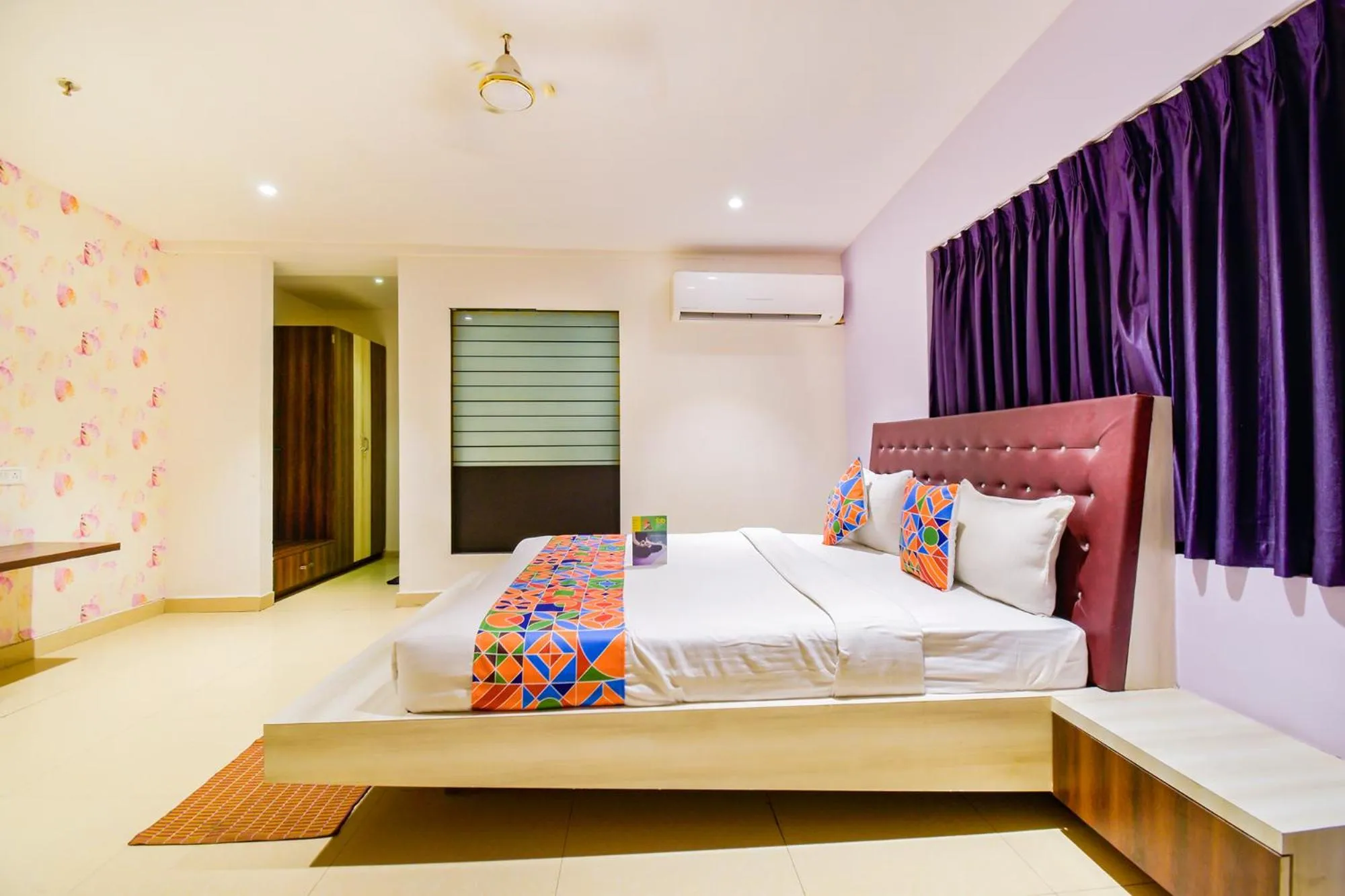 Bedroom, Bed in FabHotel Pentagon Next - Bhubaneswar Railway Station