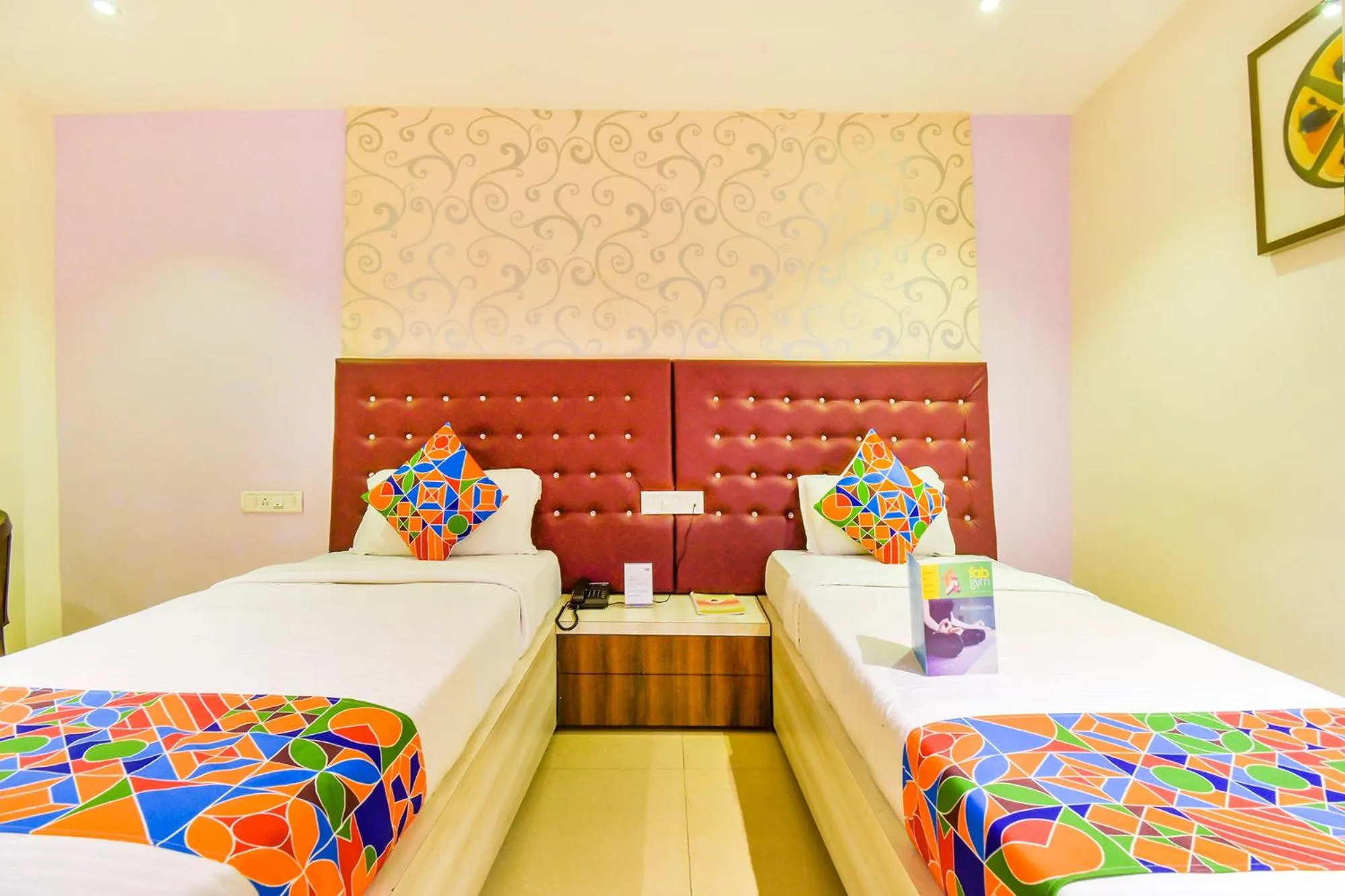 Bedroom, Bed in FabHotel Pentagon Next - Bhubaneswar Railway Station