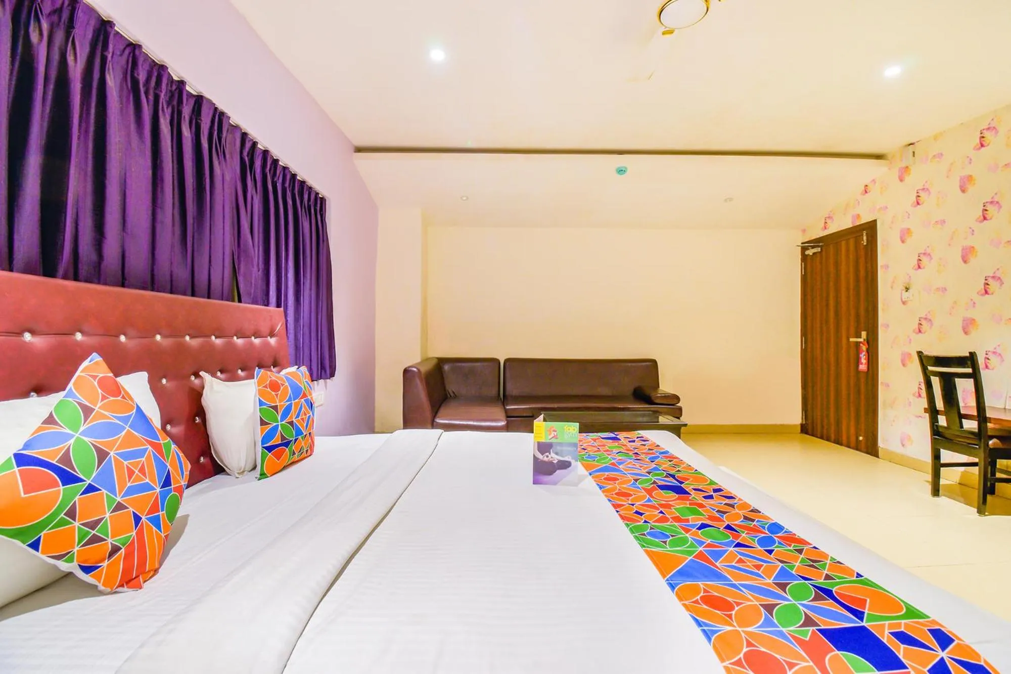 Bedroom, Bed in FabHotel Pentagon Next - Bhubaneswar Railway Station