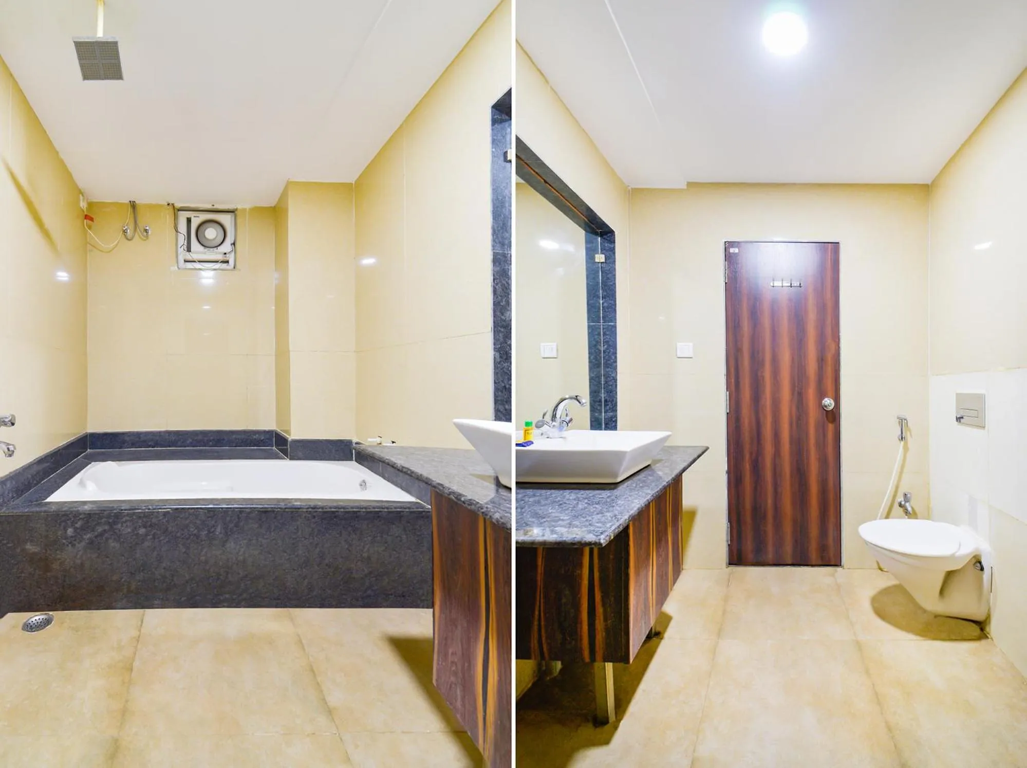 Toilet, Bed in FabHotel Pentagon Next - Bhubaneswar Railway Station