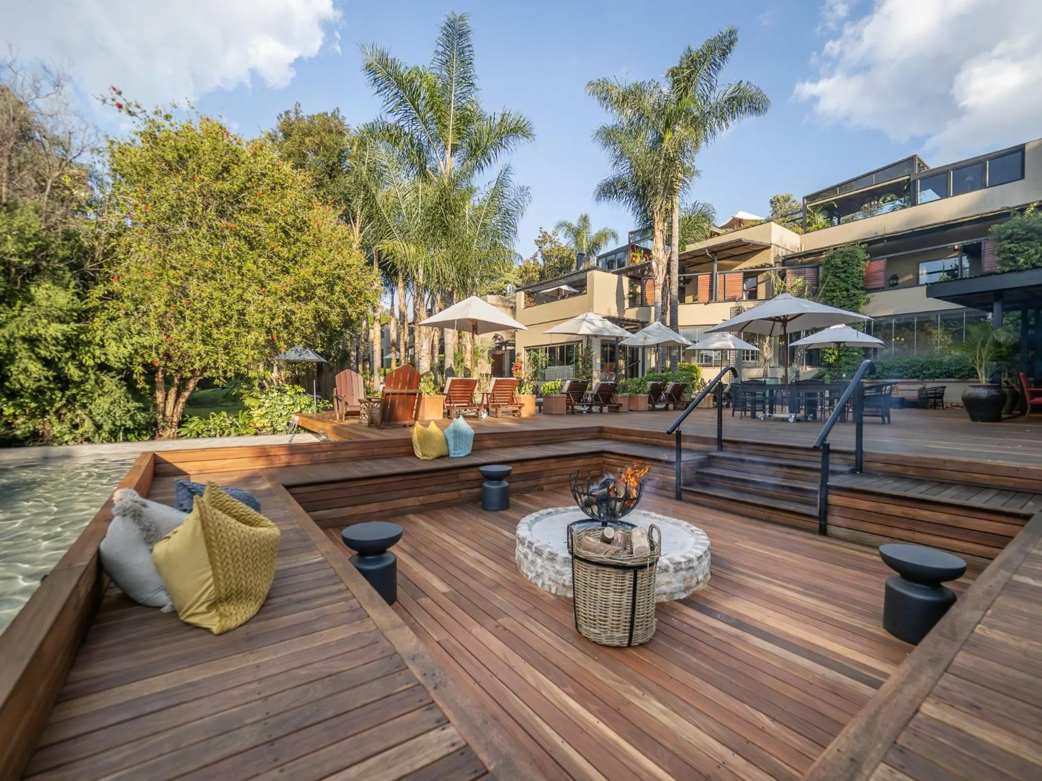 Patio in The Residence