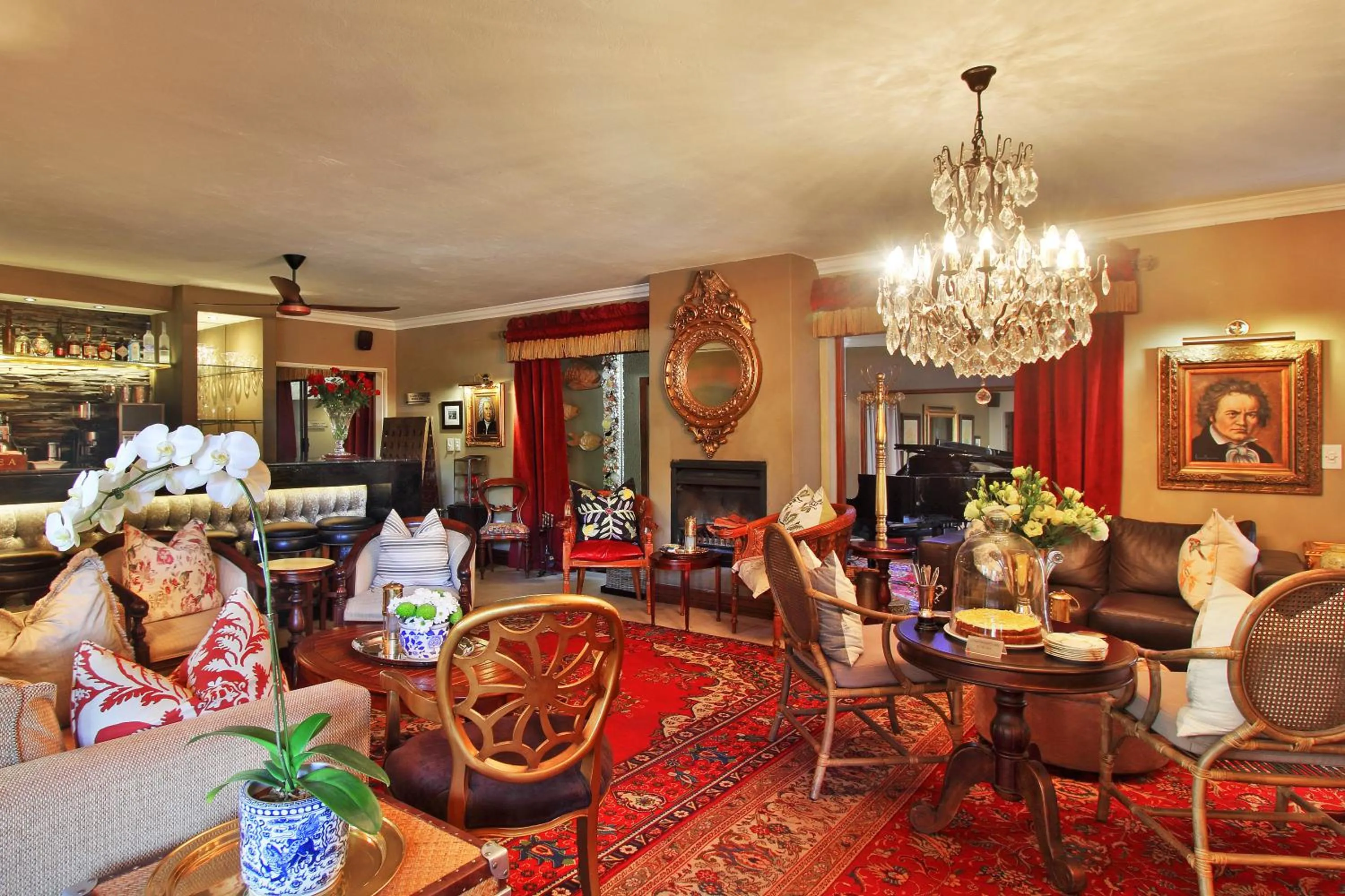 Communal lounge/ TV room in The Residence