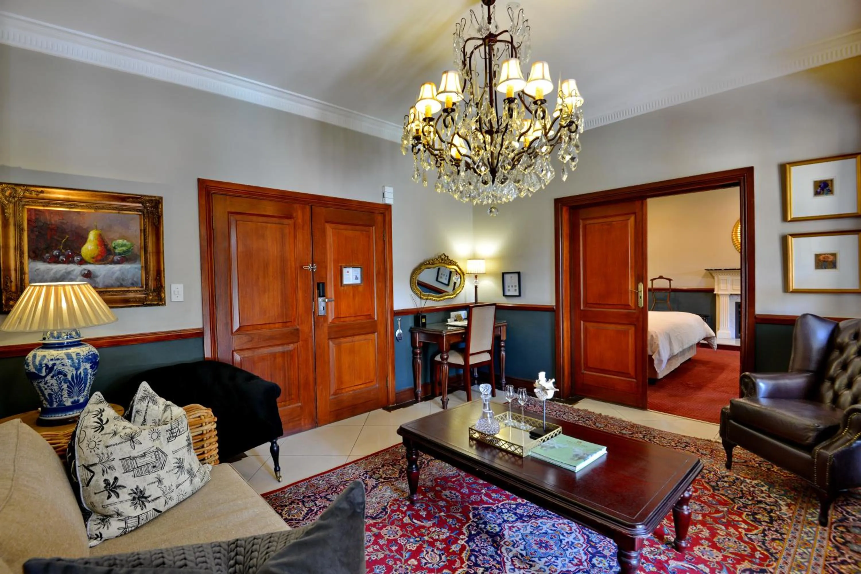 Seating area in The Residence