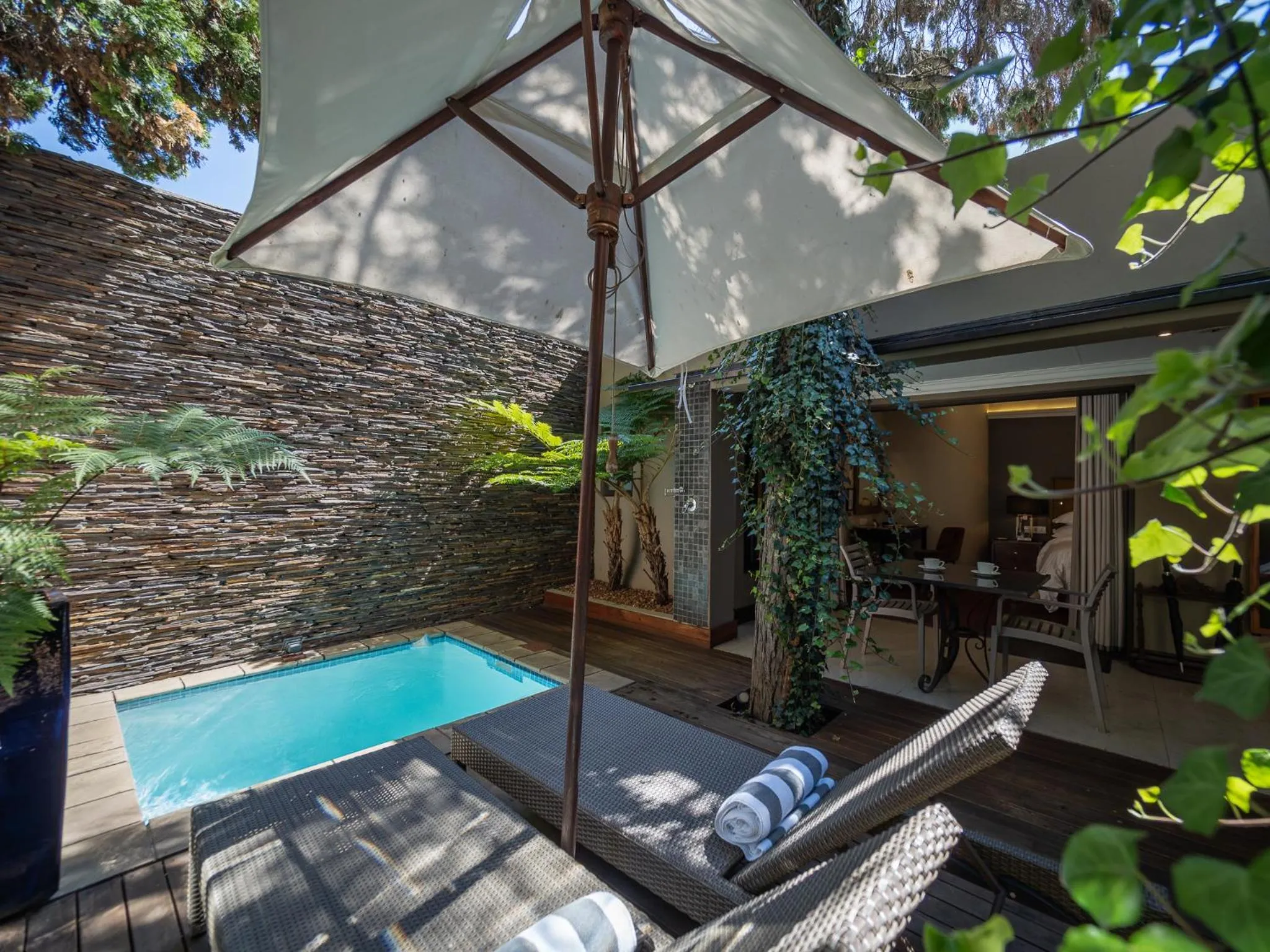 Swimming pool in The Residence