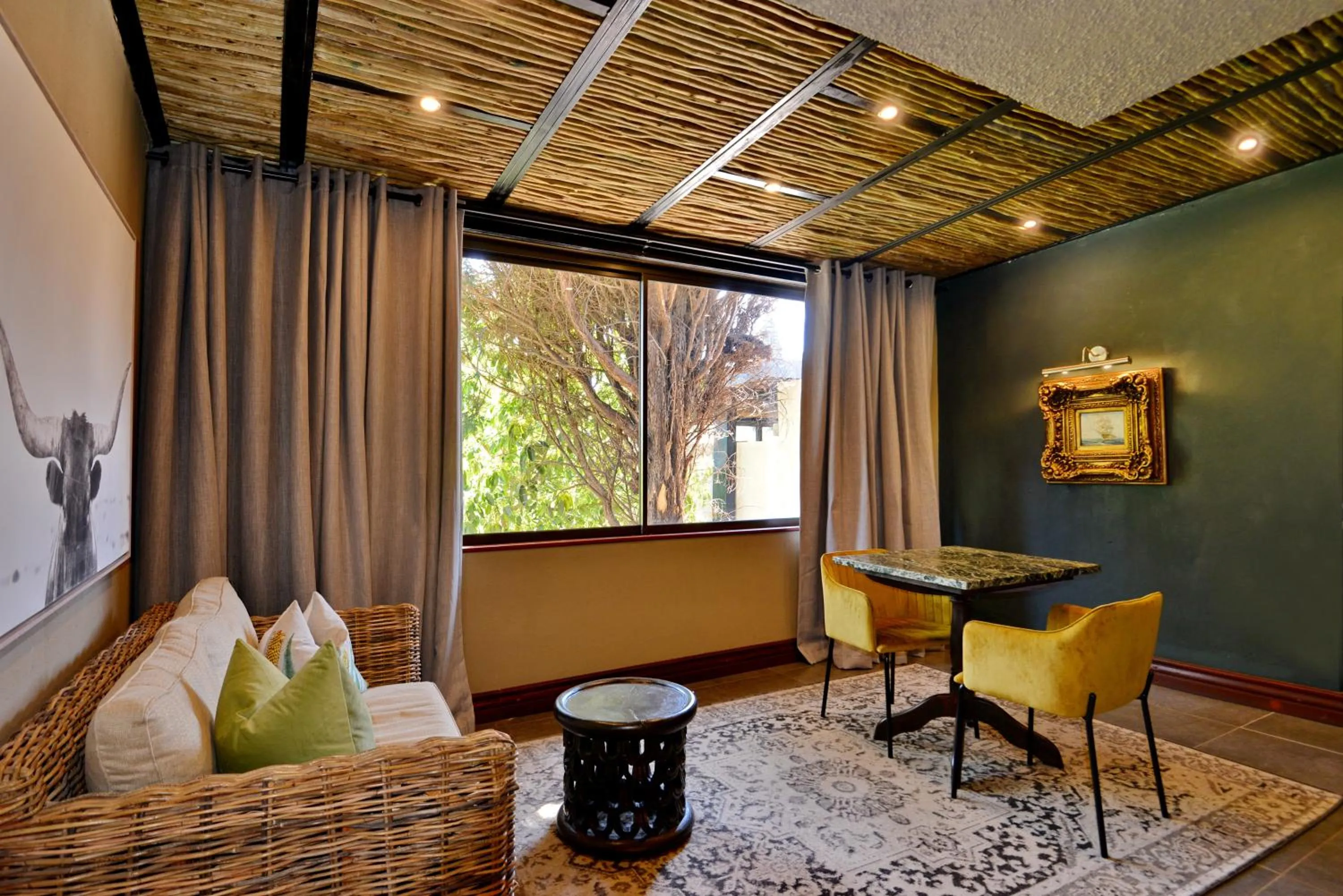 Seating area in The Residence