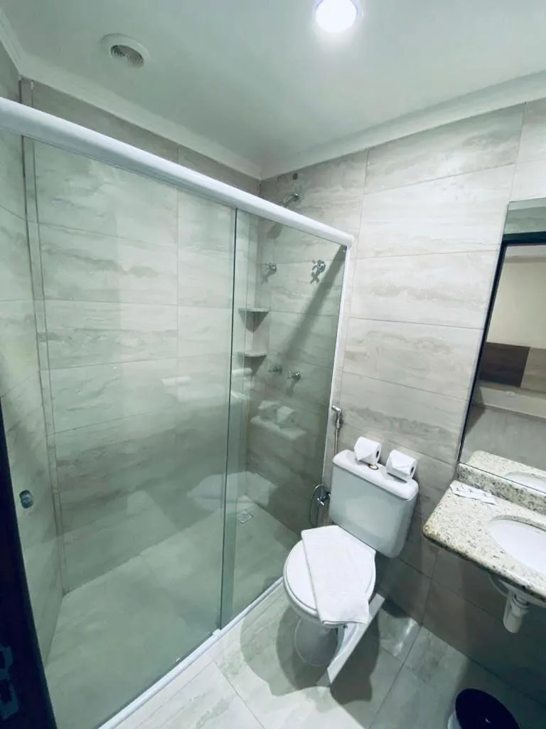 Bathroom in Hotel Guarumar