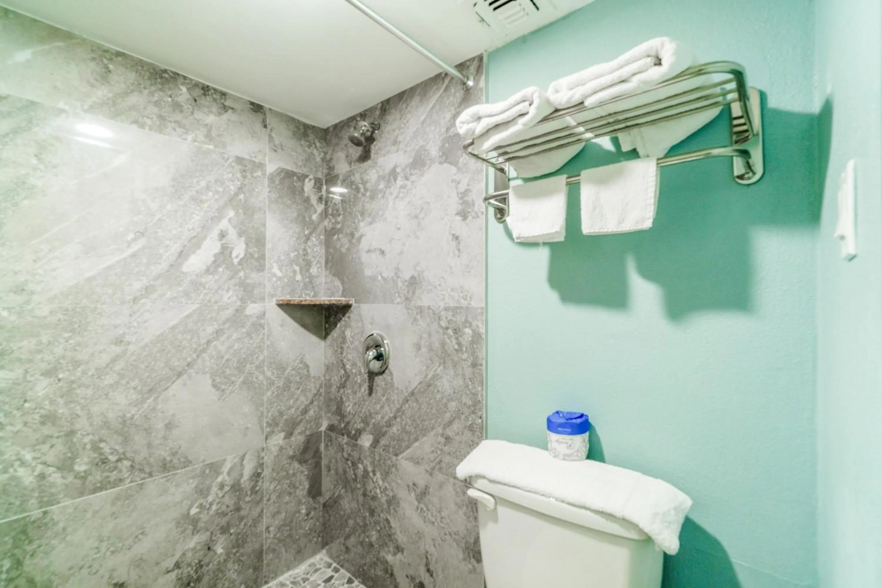 Bathroom in Lone Star Inn & Suites by OYO Harlingen TX