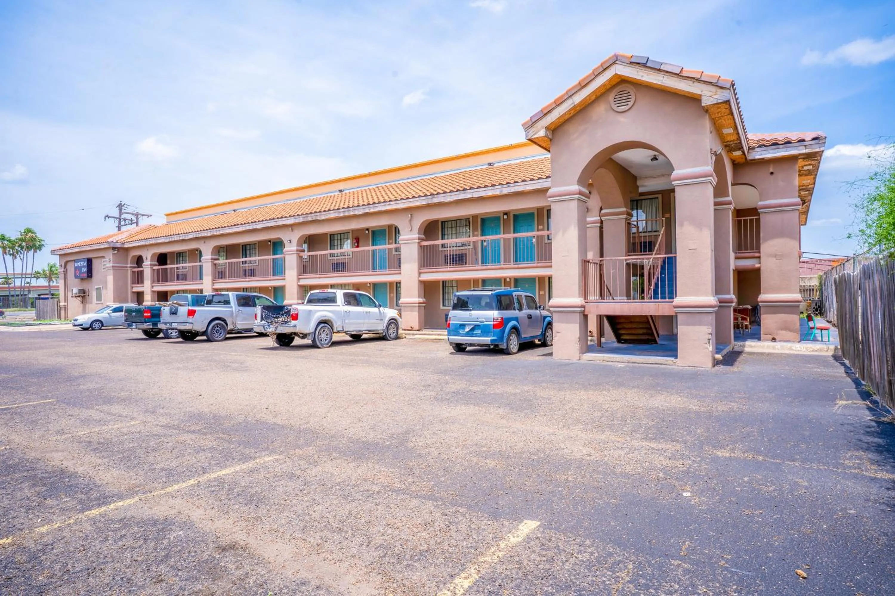 Parking in Lone Star Inn & Suites by OYO Harlingen TX