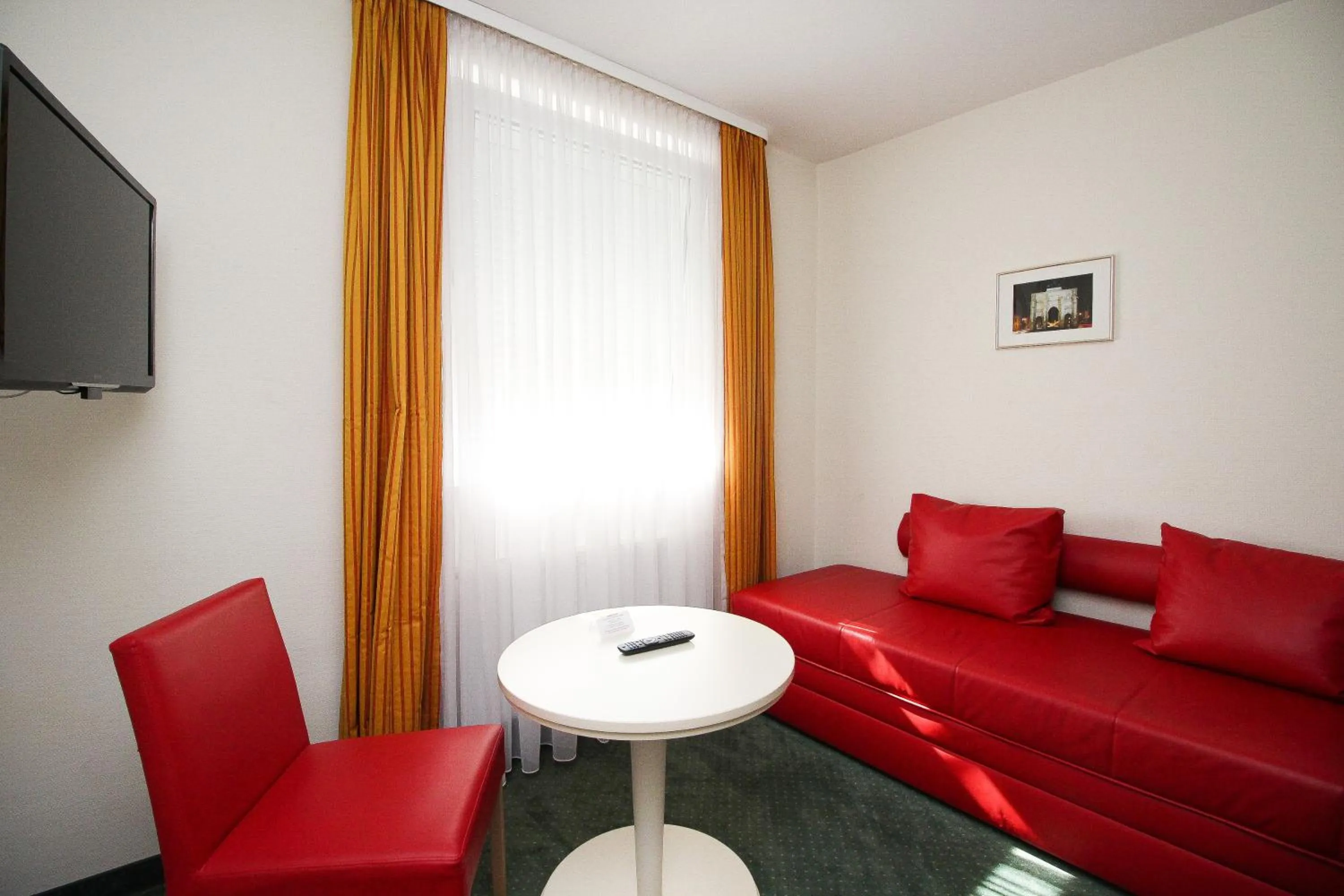 Seating area in Hotel Leopold