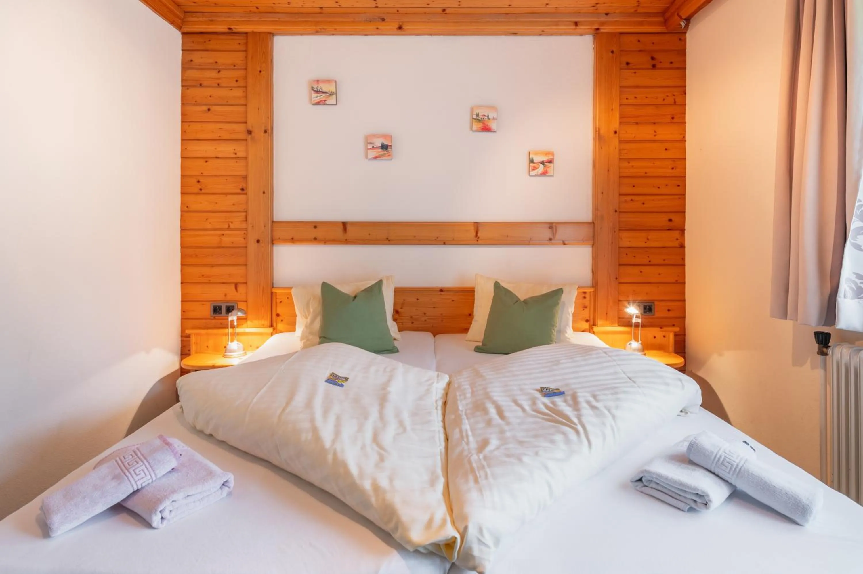 People, Bed in Panoramahotel Stocker