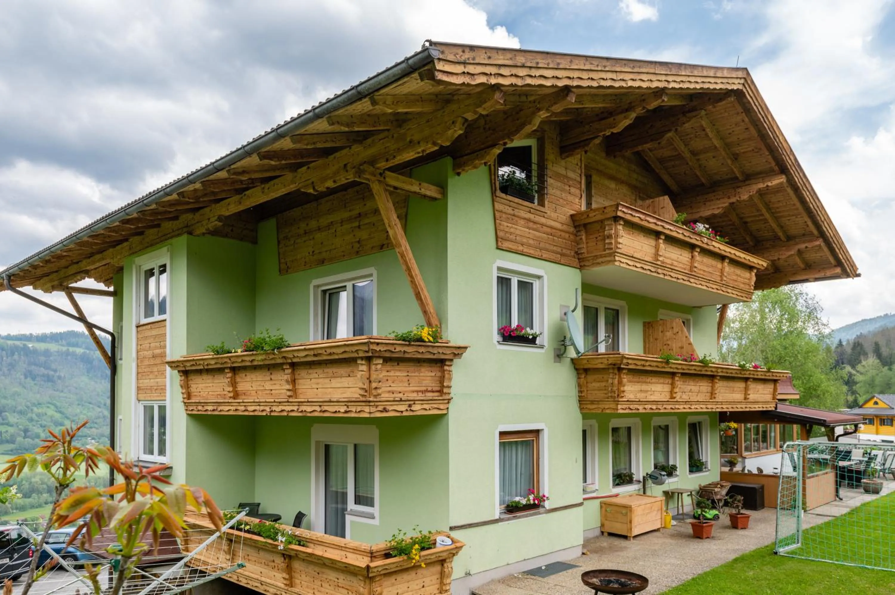 Property building in Panoramahotel Stocker