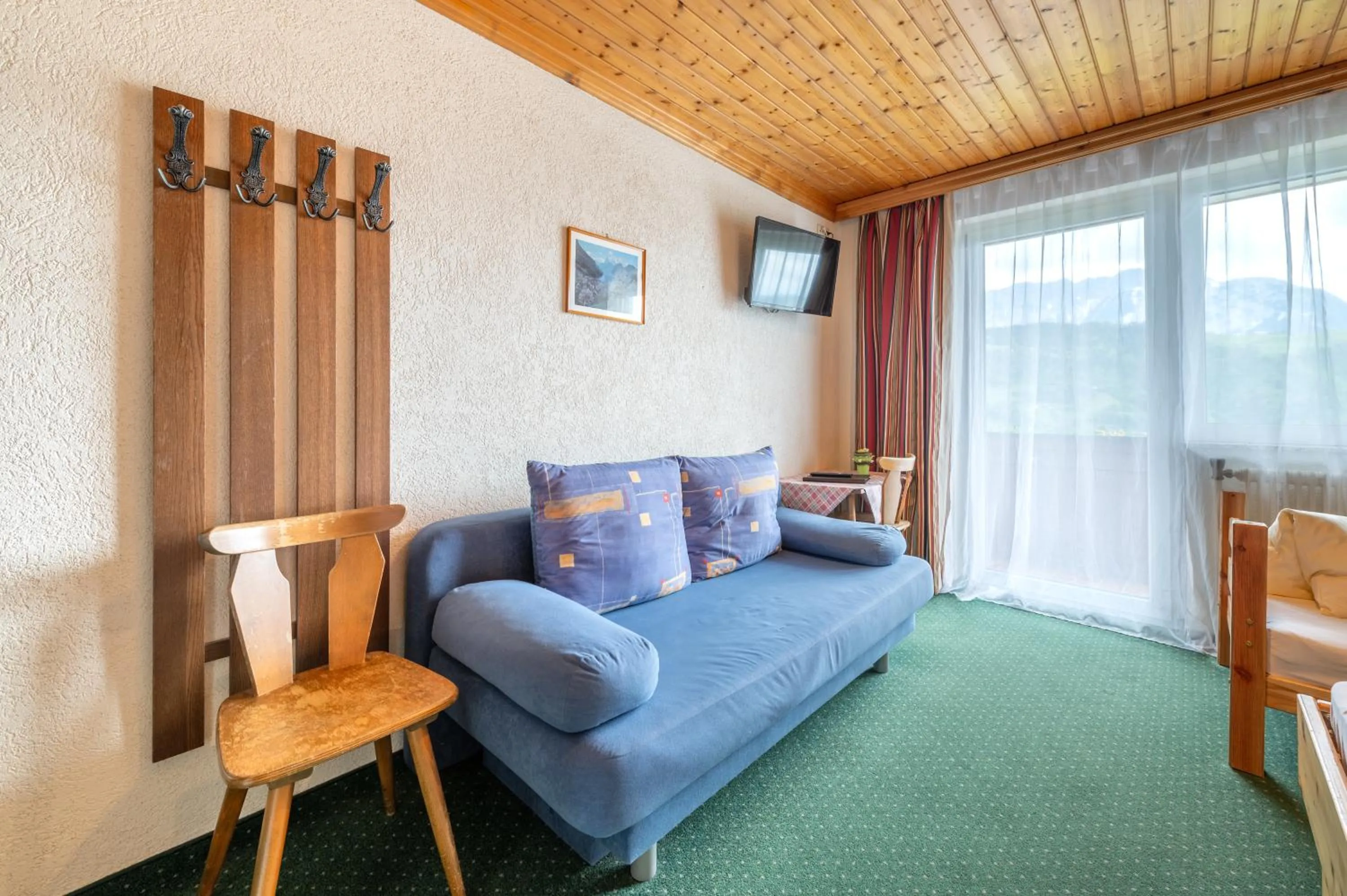 Seating area in Panoramahotel Stocker