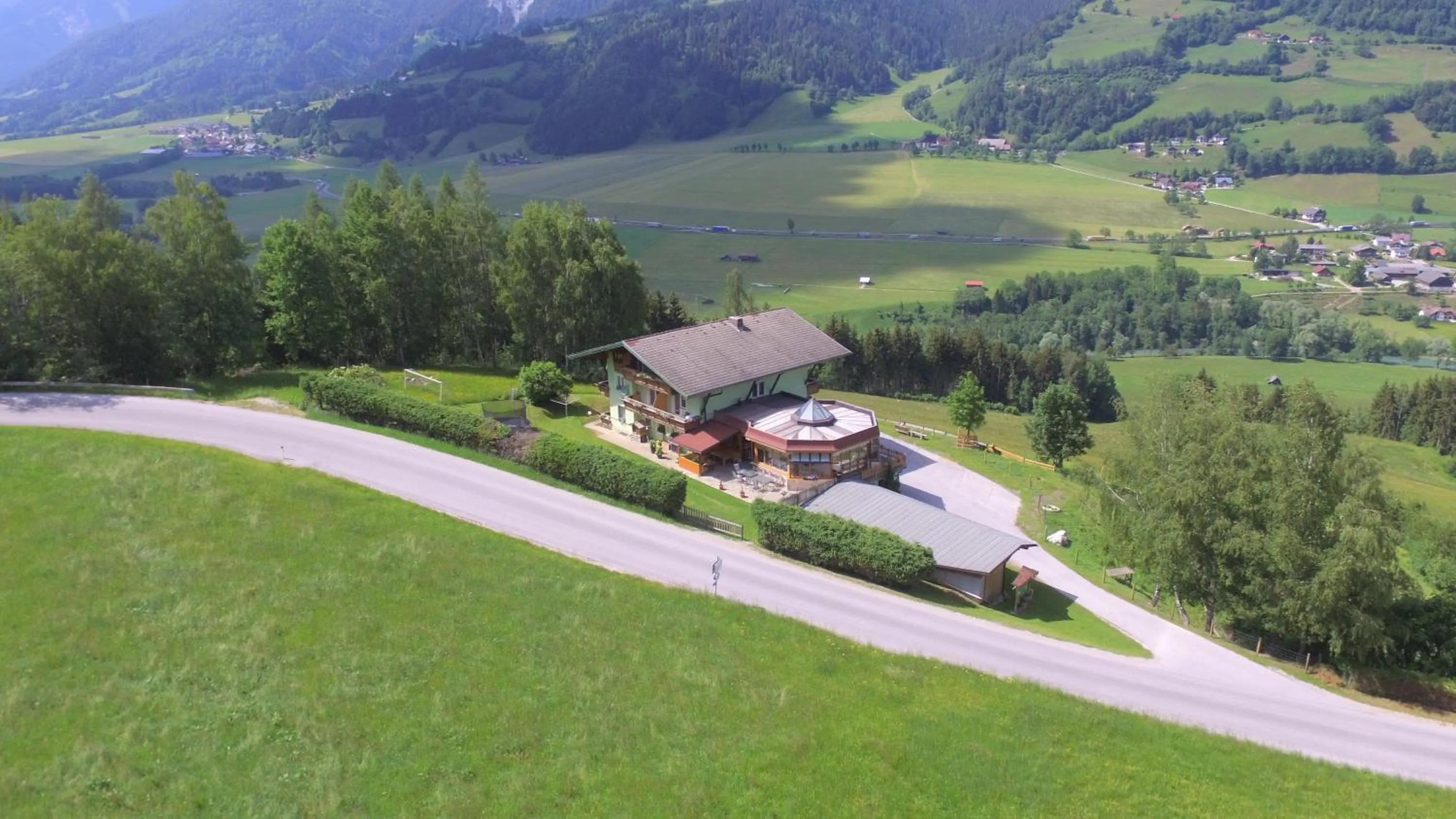 Property building in Panoramahotel Stocker