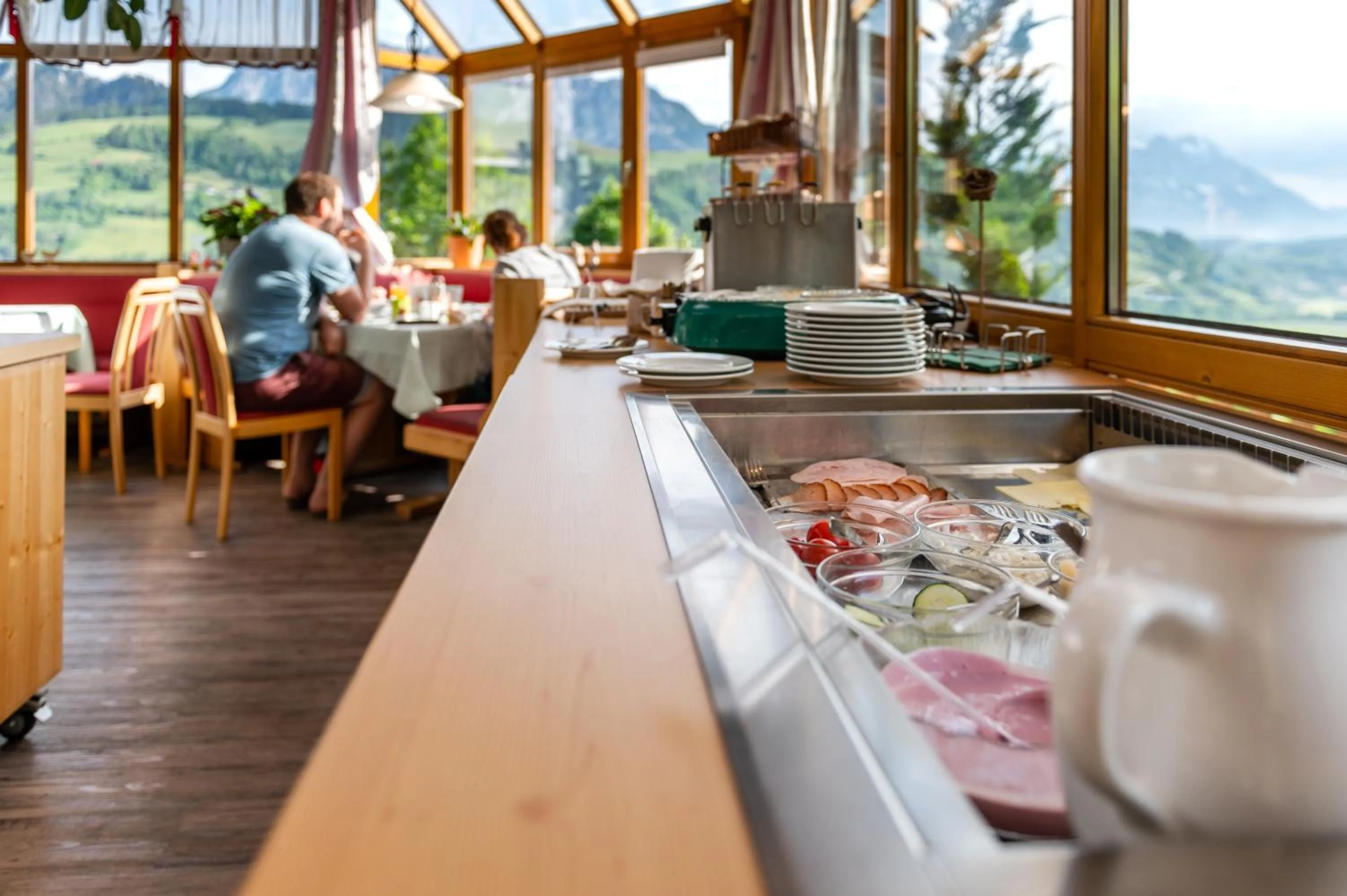 Staff in Panoramahotel Stocker